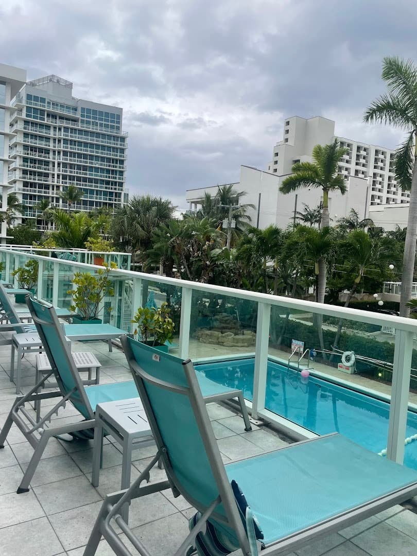 View from Best Western Plus Oceanside Inn in Fort Lauderdale