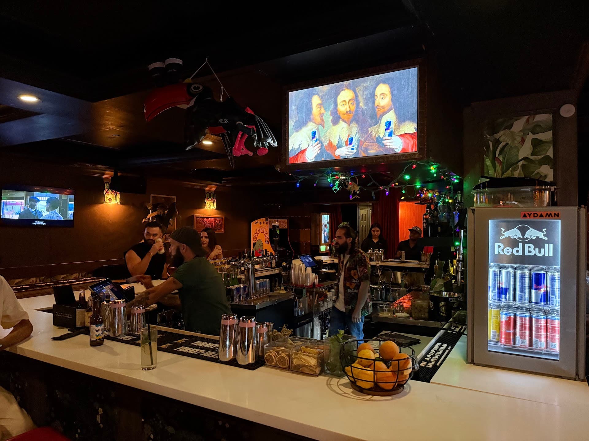 Interior bar scene at Better Days in Miami