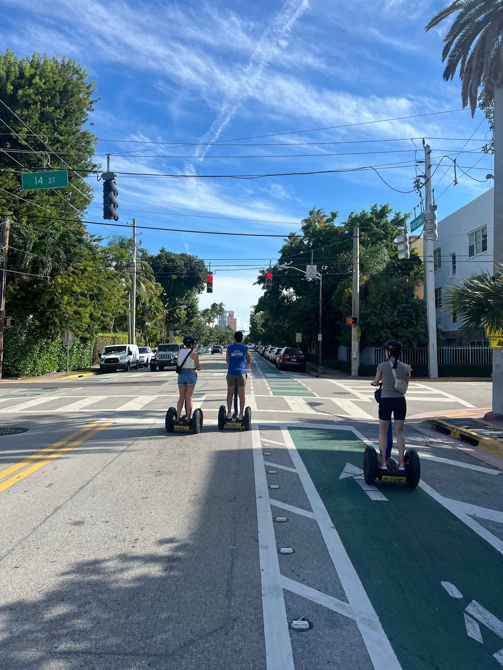 Segway riders at Bike & Roll Miami Beach