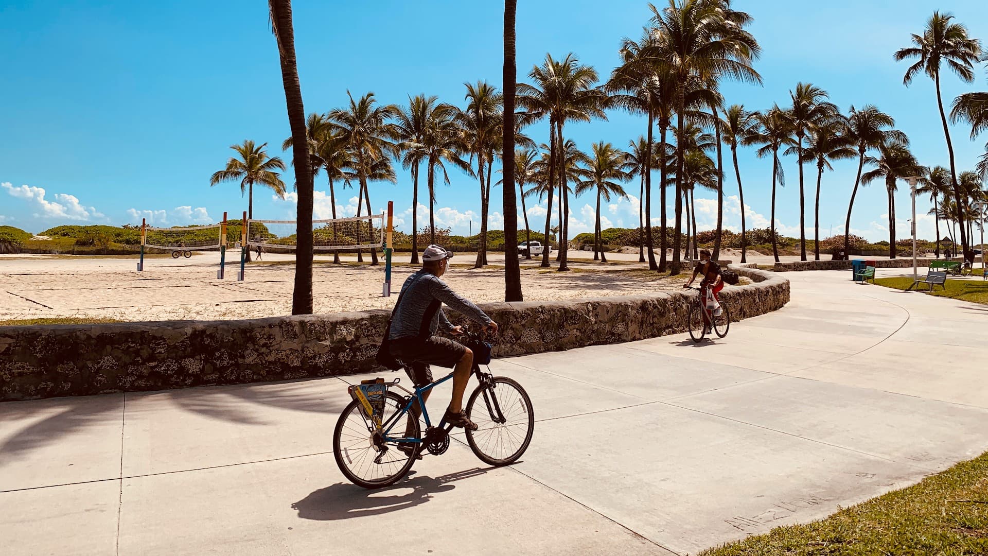 Biking at Bike & Roll Miami in Miami Beach