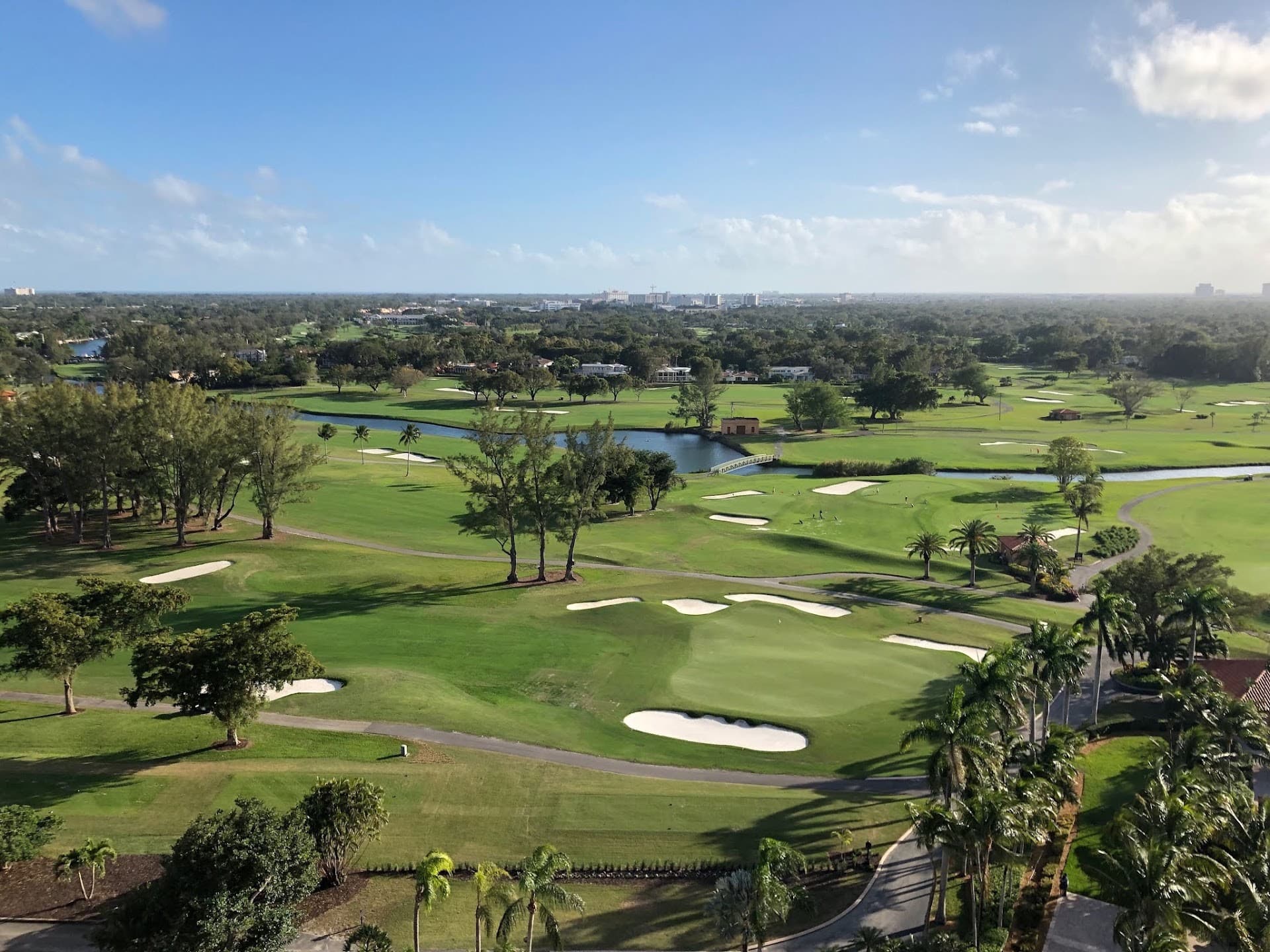 Biltmore Golf Course Miami scenic view in Coral Gables