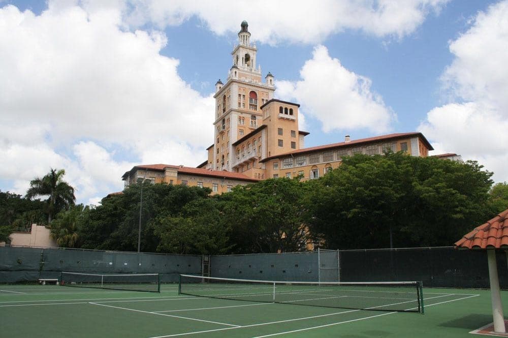 Biltmore Hotel exterior view in Coral Gables
