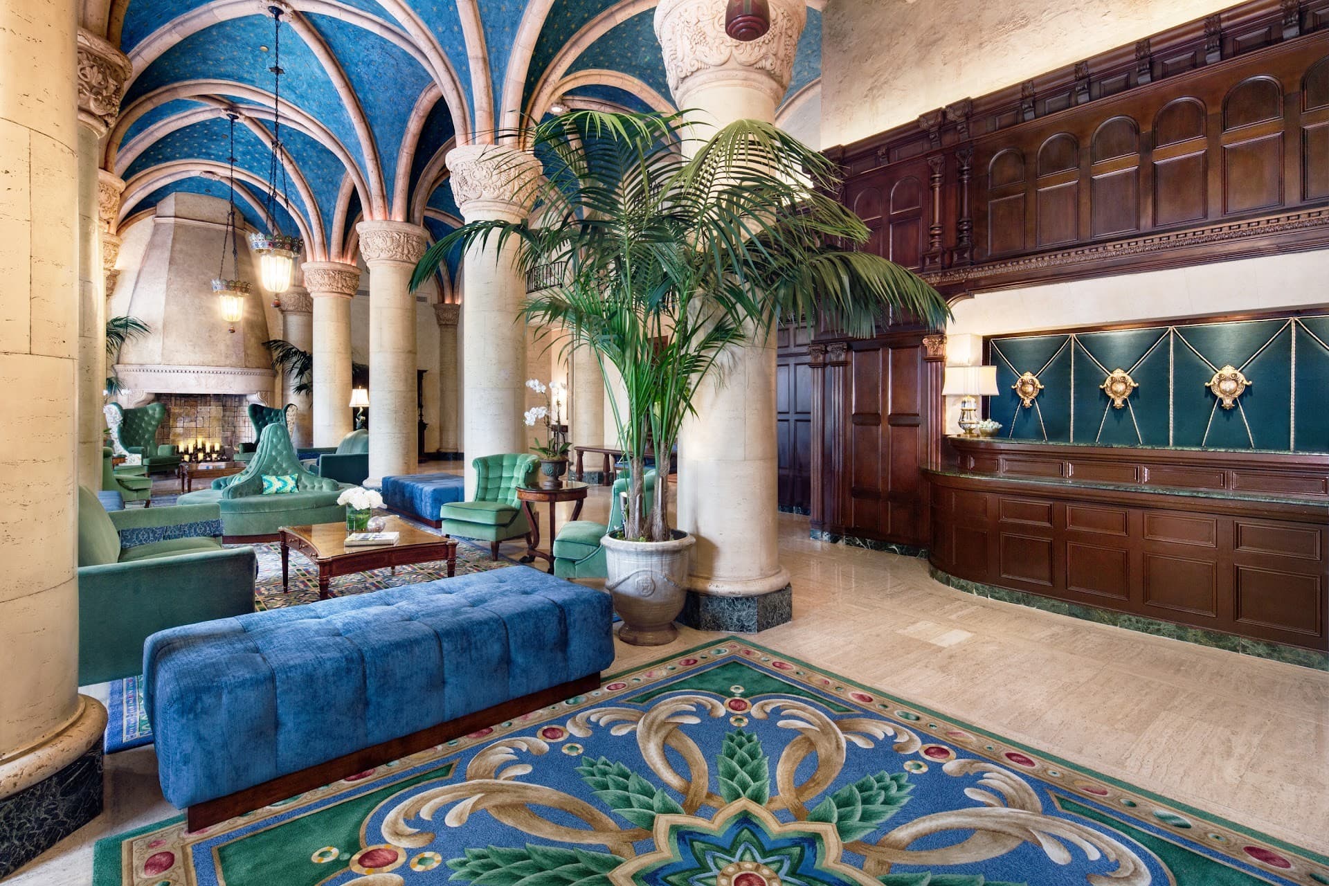 Biltmore Hotel lobby in Coral Gables