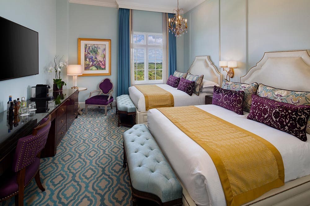 Luxurious room at Biltmore Hotel Coral Gables