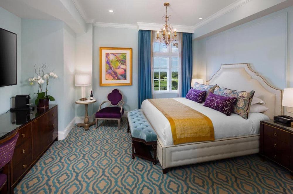 Luxurious room at Biltmore Hotel Miami Coral Gables