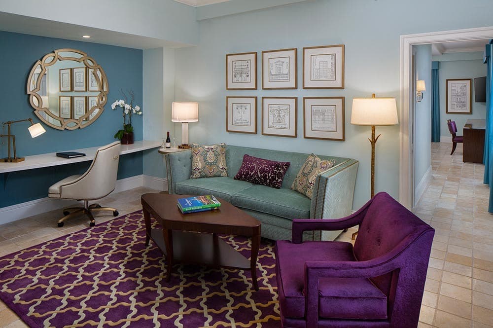 Biltmore Hotel suite in Coral Gables