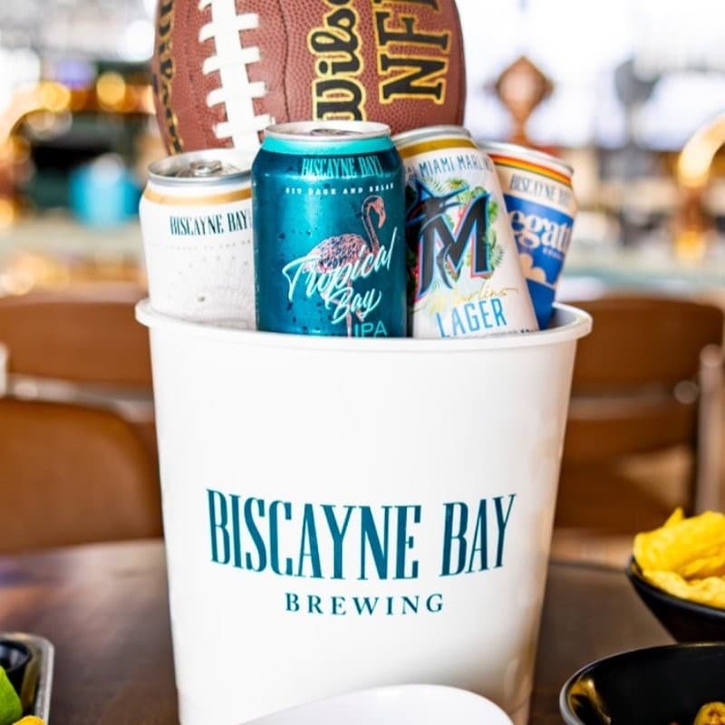 Biscayne Bay Brewing Company bar scene in Miami