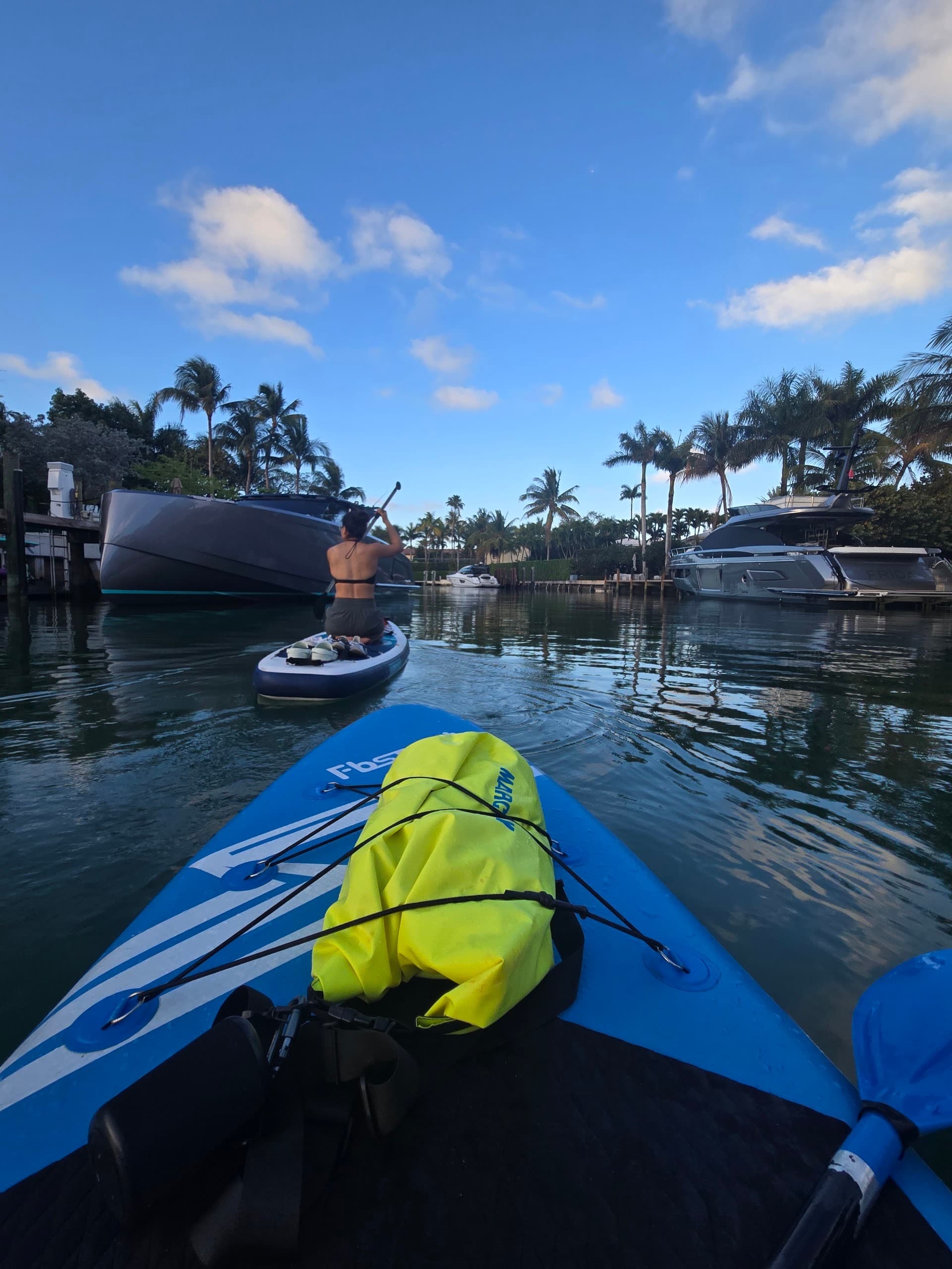 Paddleboarding at Biscayne Bay Paddleboards & Kayaks, 1800 Sunset Harbour Dr #3