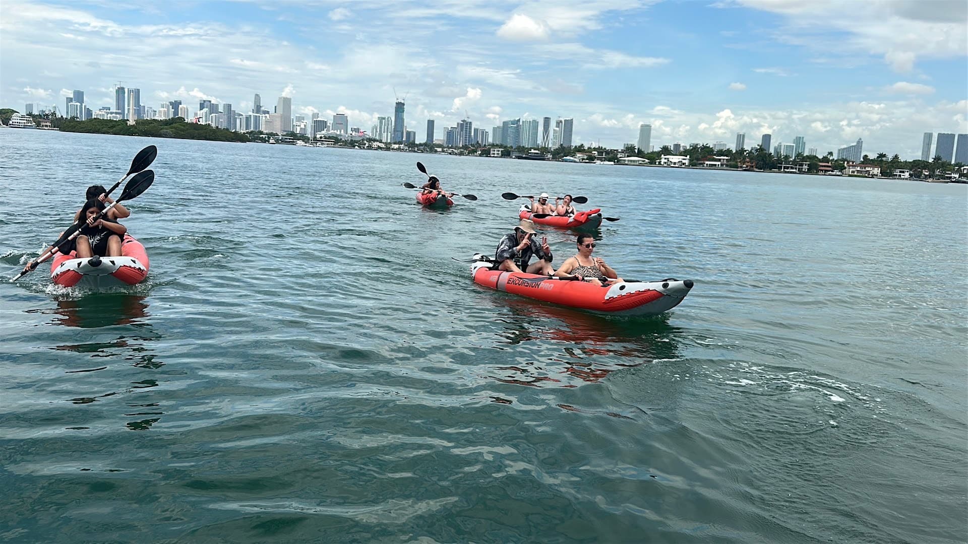 Kayaking at Biscayne Bay Paddleboards & Kayaks, 1800 Sunset Harbour Dr #3