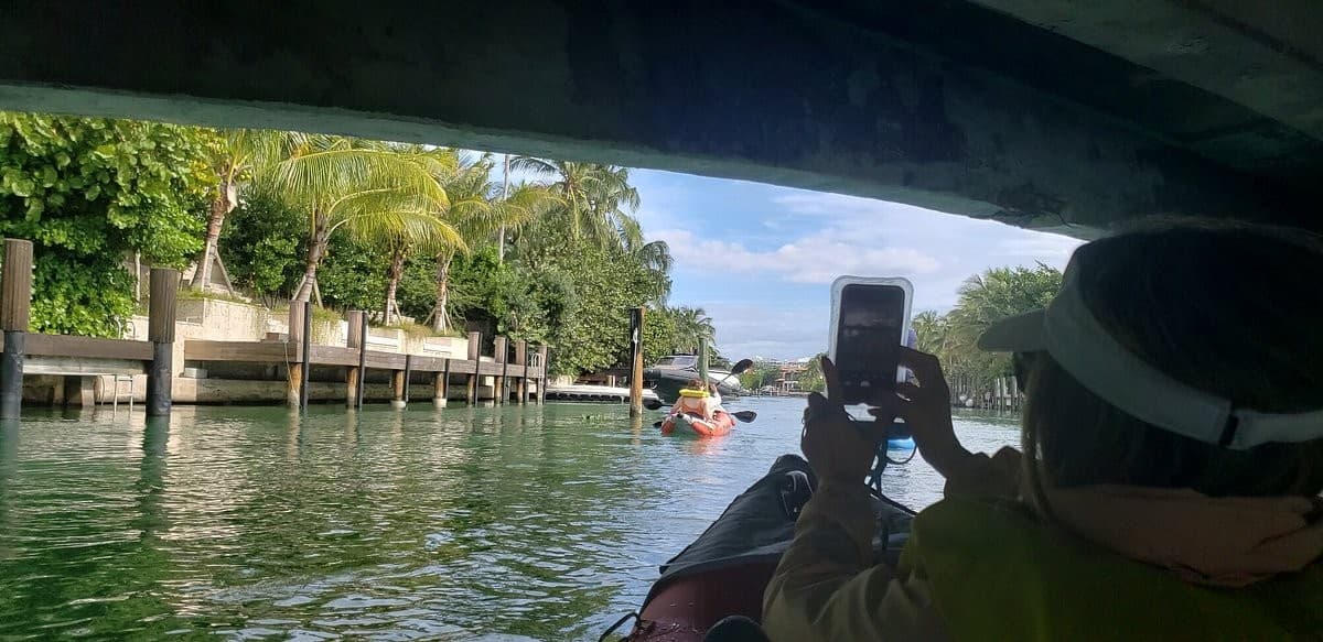 Kayaking at Biscayne Bay Paddleboards & Kayaks, 1800 Sunset Harbour Dr #3