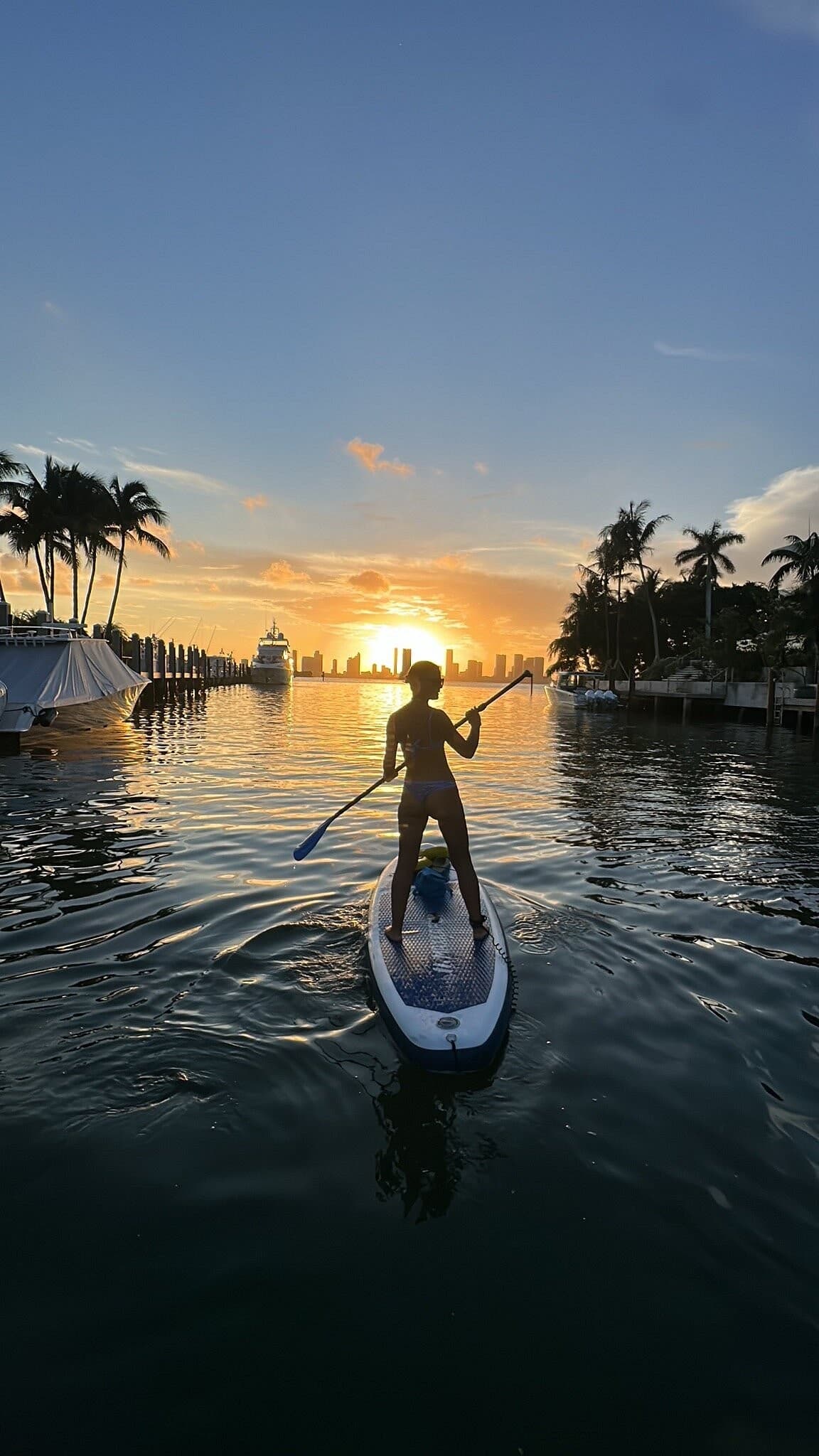 Paddleboarding at Biscayne Bay Paddleboards & Kayaks, 1800 Sunset Harbour Dr #3