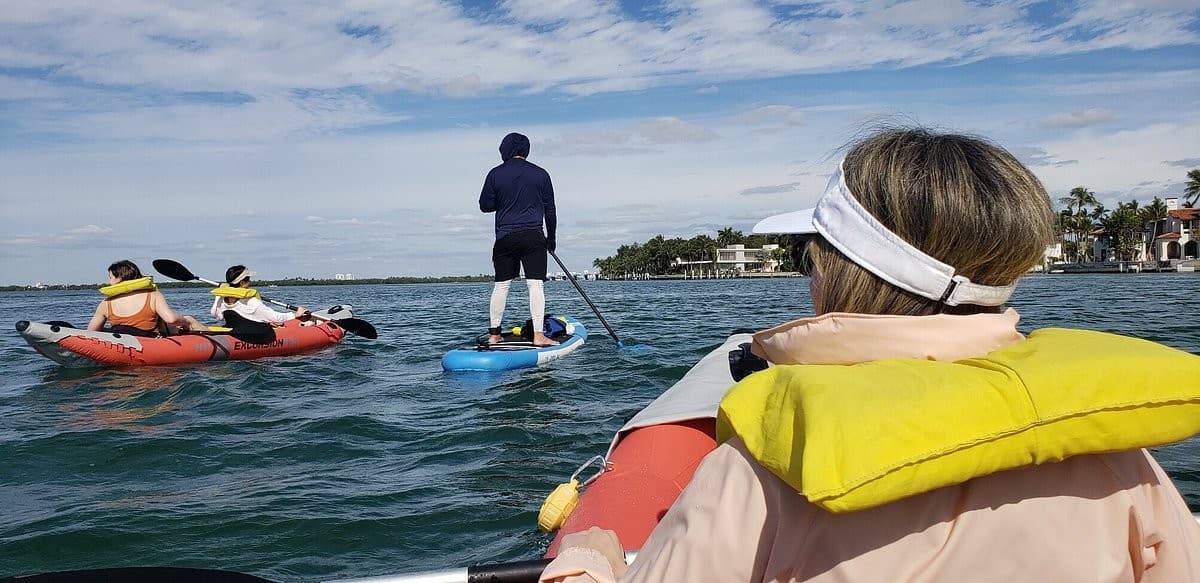 Paddleboarding at Biscayne Bay, 1800 Sunset Harbour Dr #3