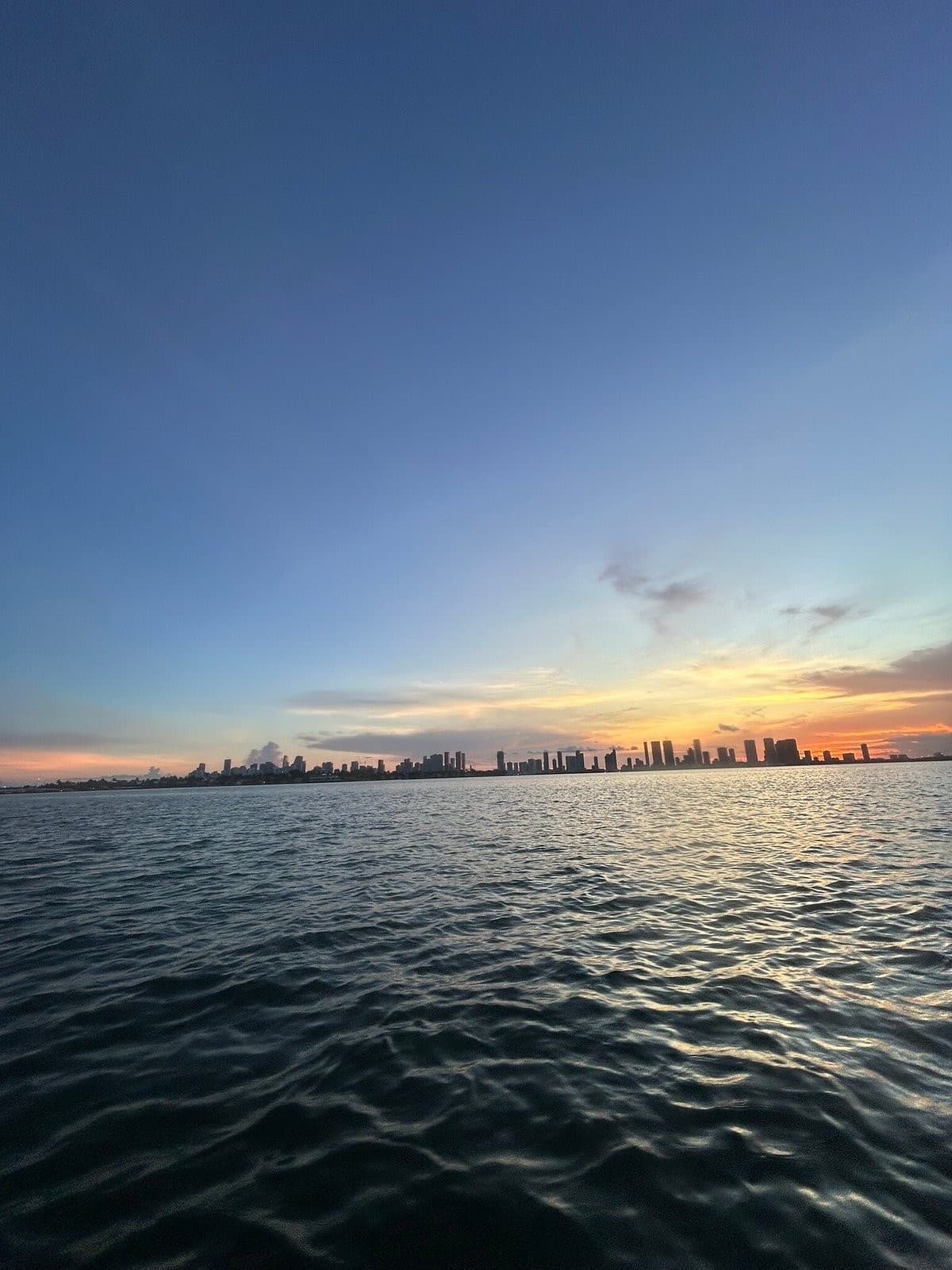 Biscayne Bay Paddleboards & Kayaks sunset view at 1800 Sunset Harbour Dr #3