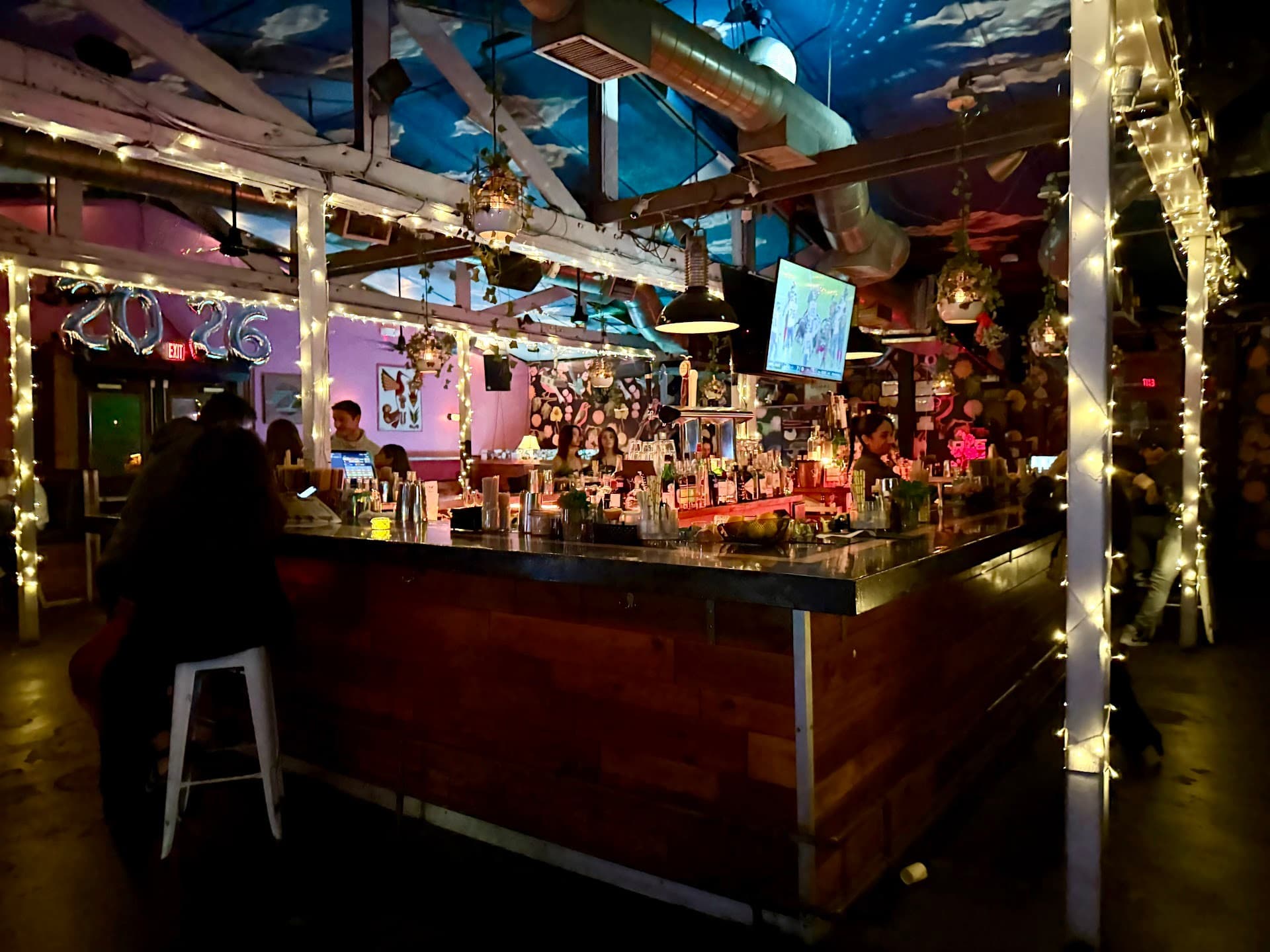 Blackbird Ordinary interior bar scene in Miami