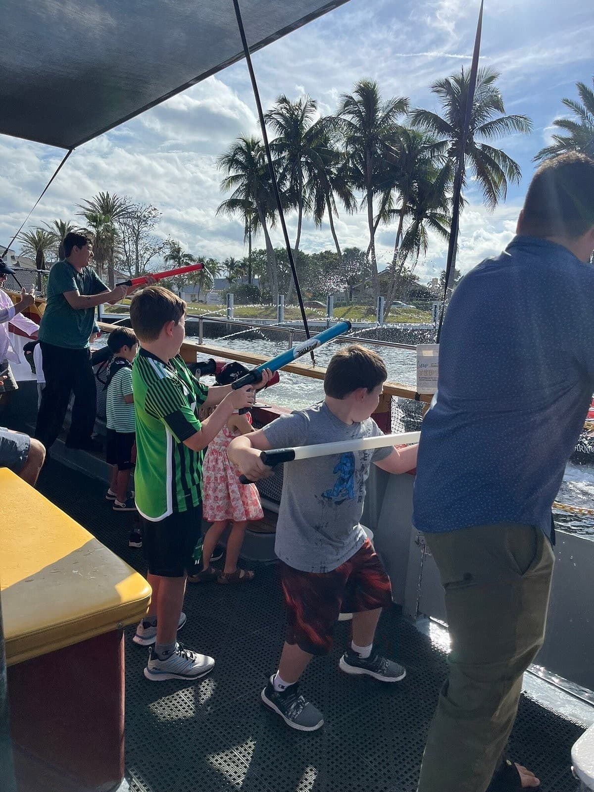 Kids enjoying BlueFoot Pirate Adventures at 151 N Beach Rd