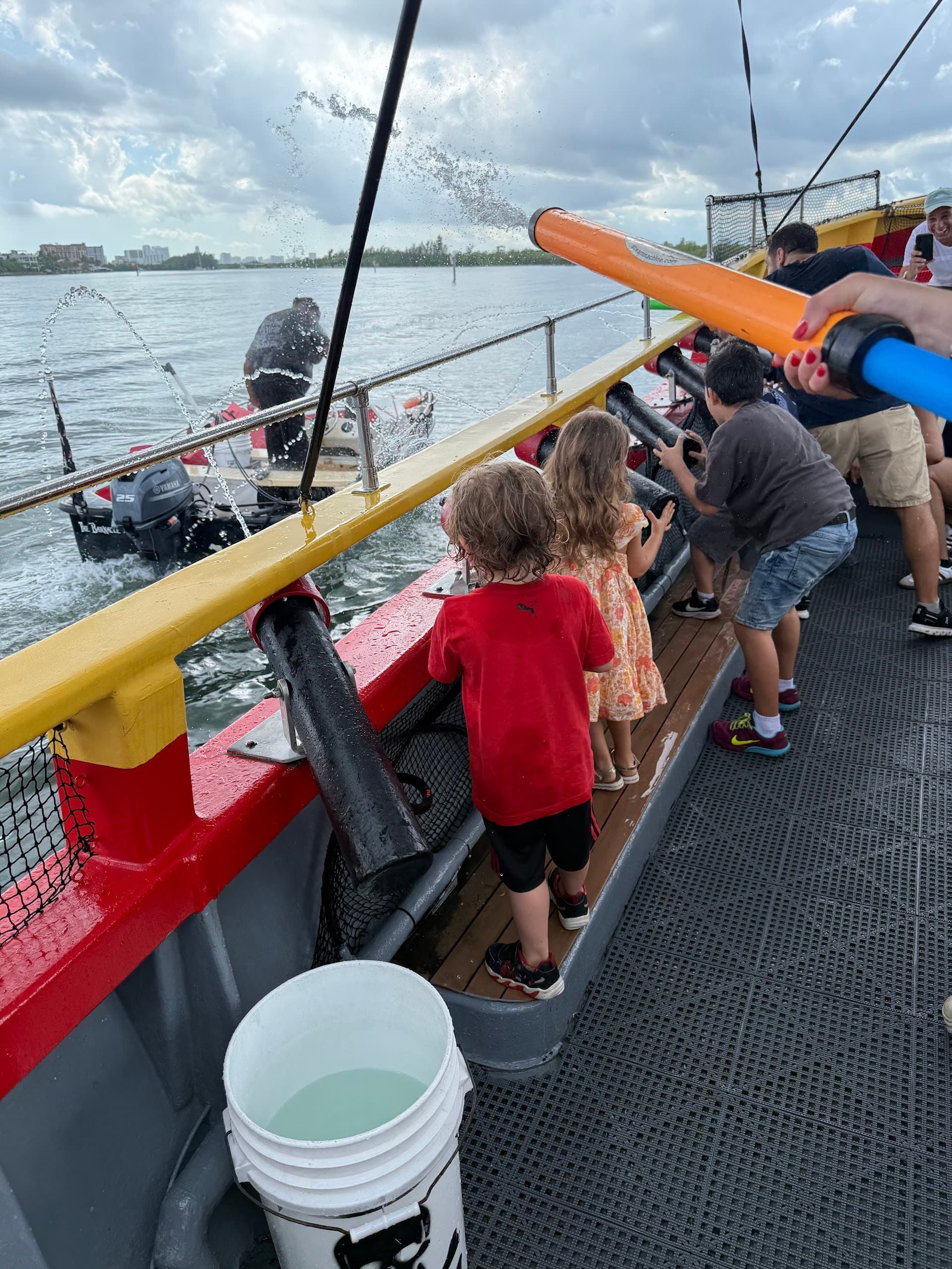 Children enjoying BlueFoot Pirate Adventures in Miami