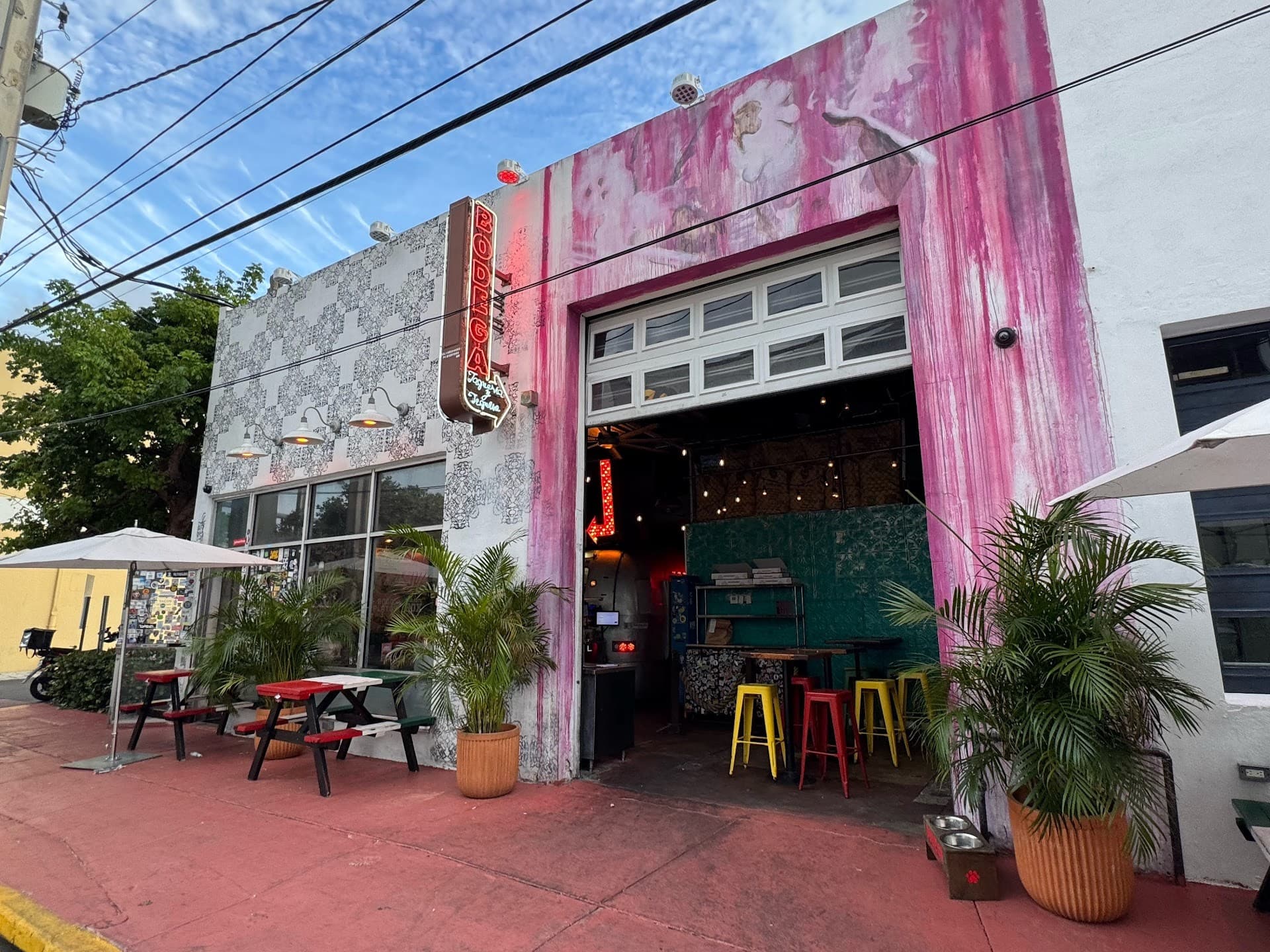 Bodega Taqueria y Tequila exterior in Miami Beach