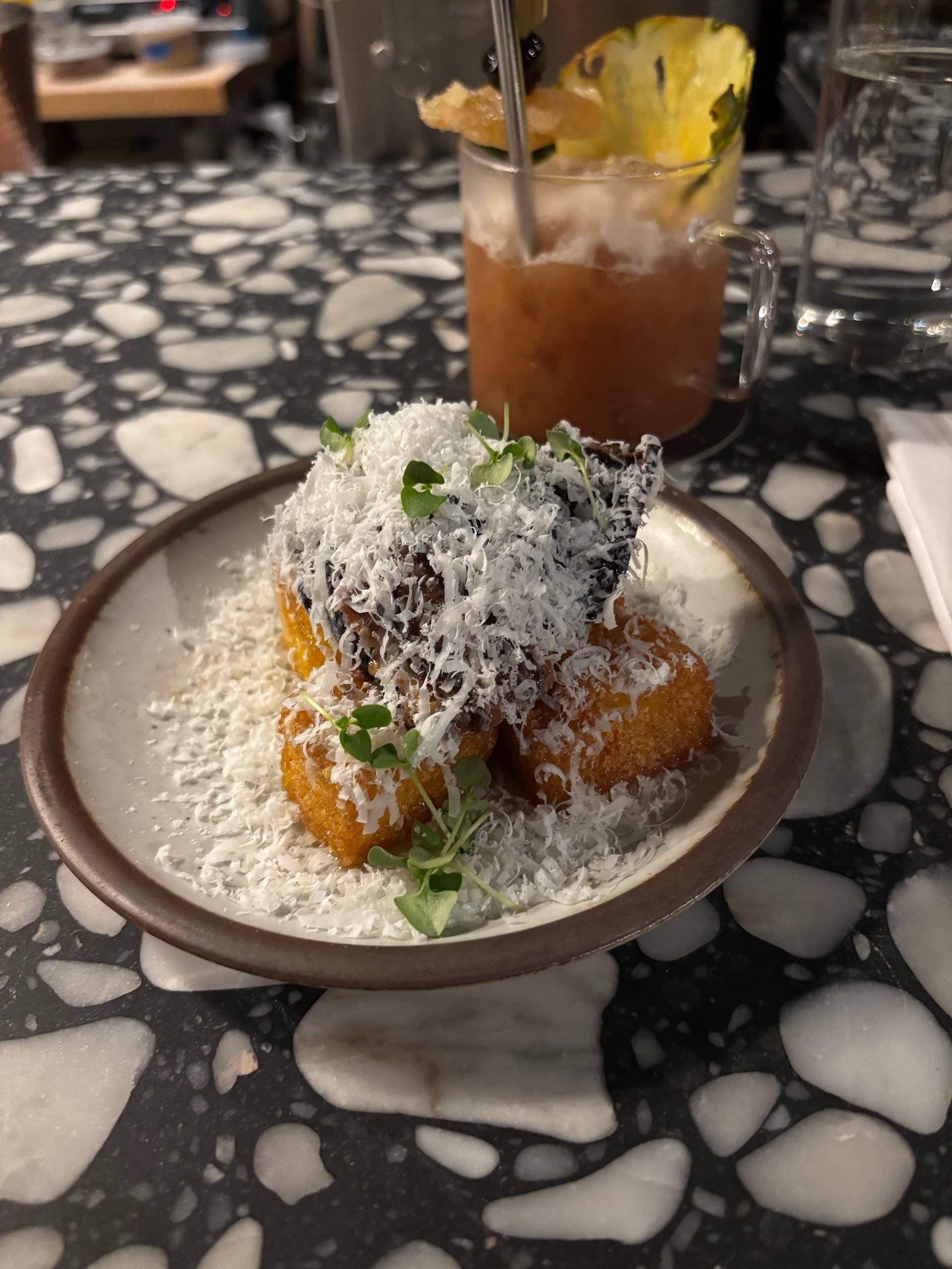 Delicious dish from Boia De in Miami