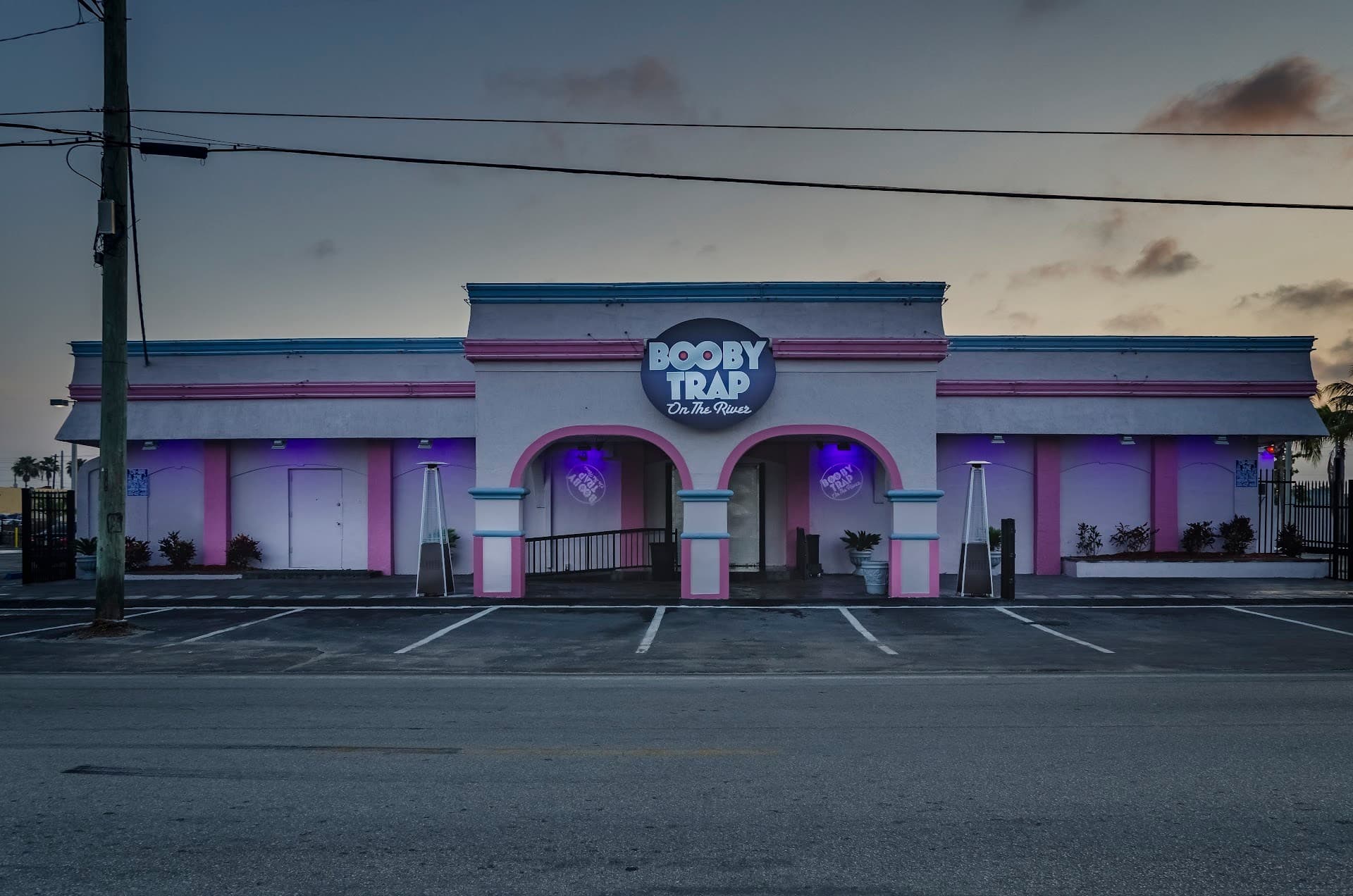 Booby Trap On The River exterior in Miami nightlife