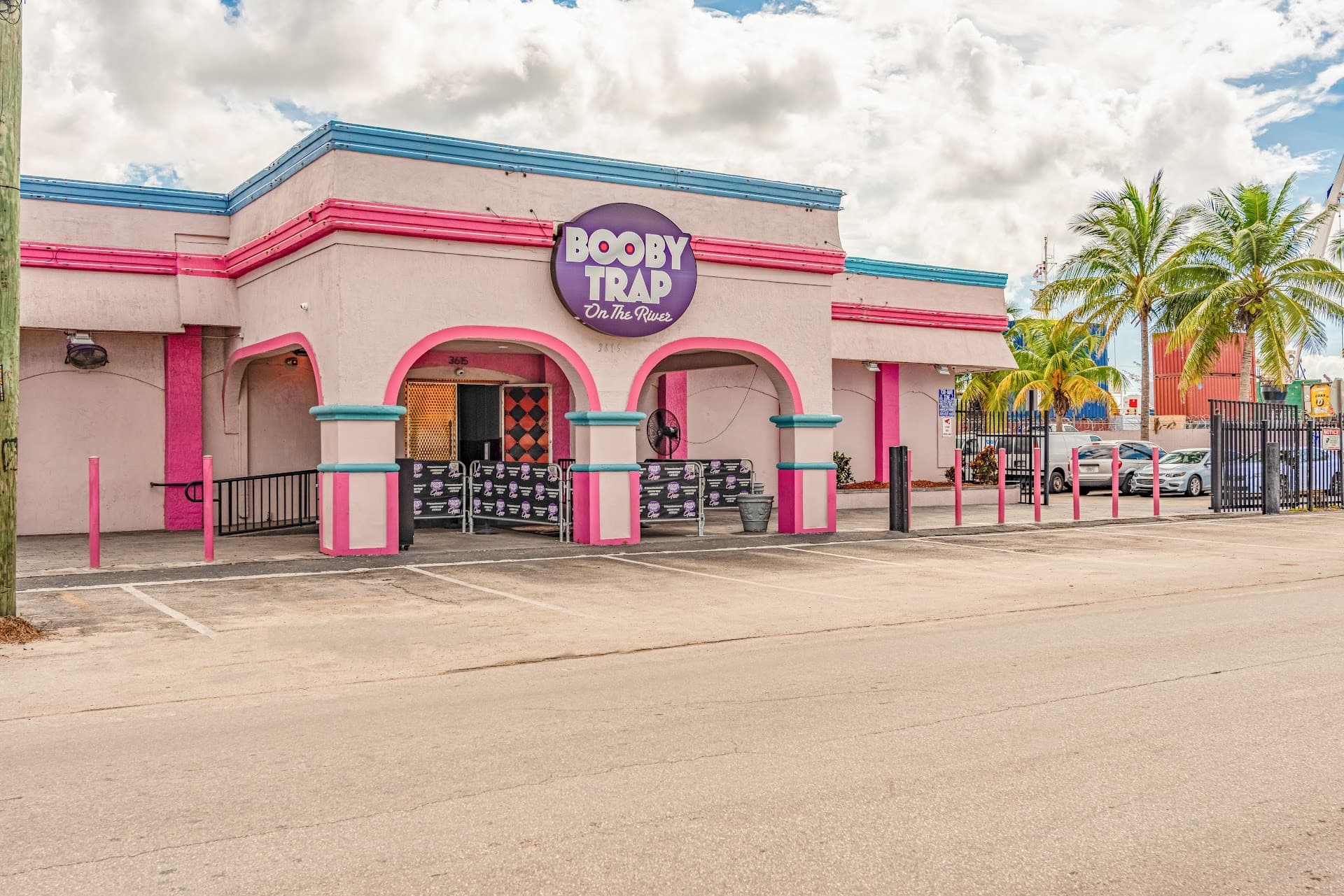 Booby Trap On The River nightclub exterior in Miami