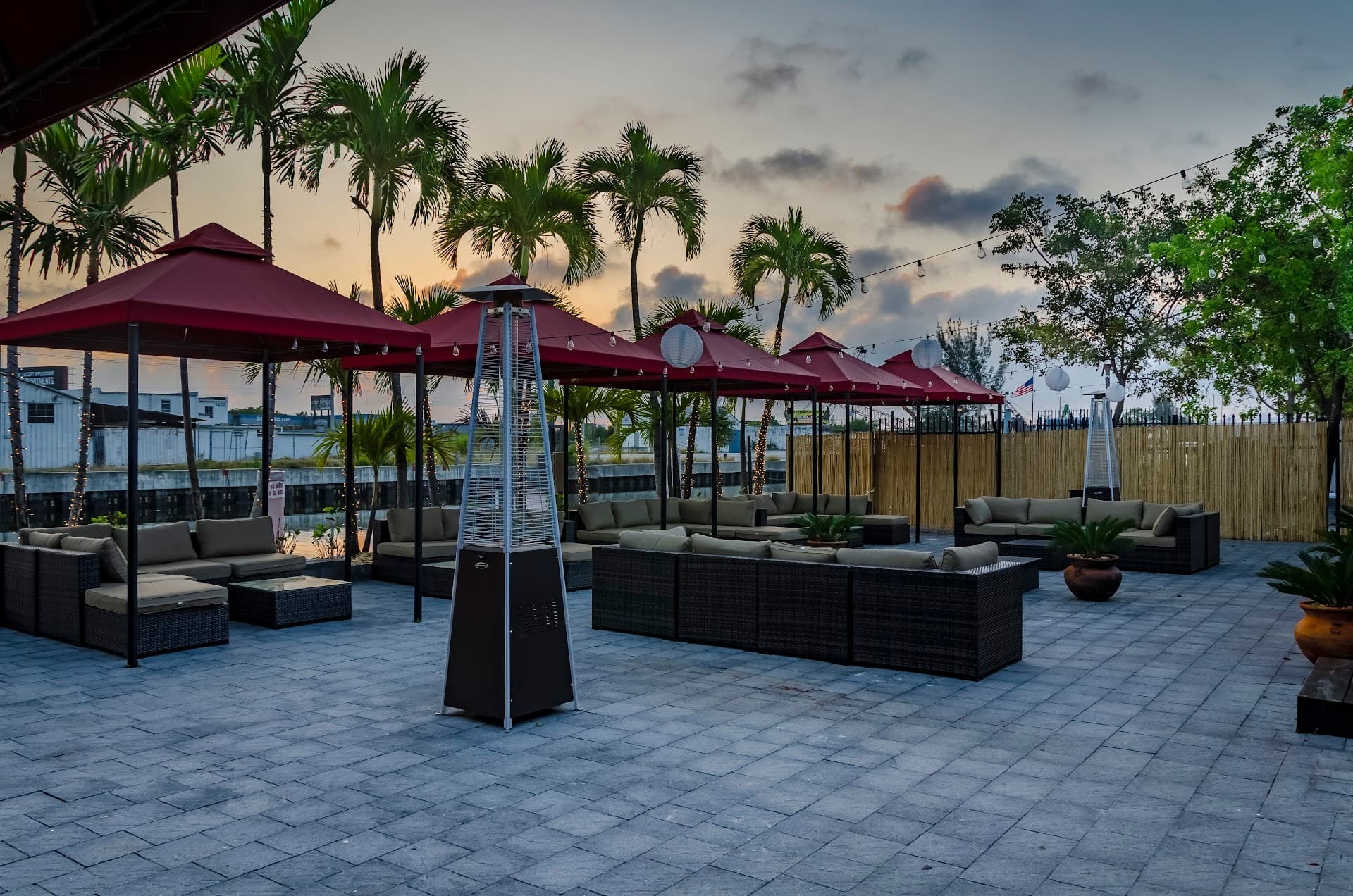 Patio view of Booby Trap On The River in Miami