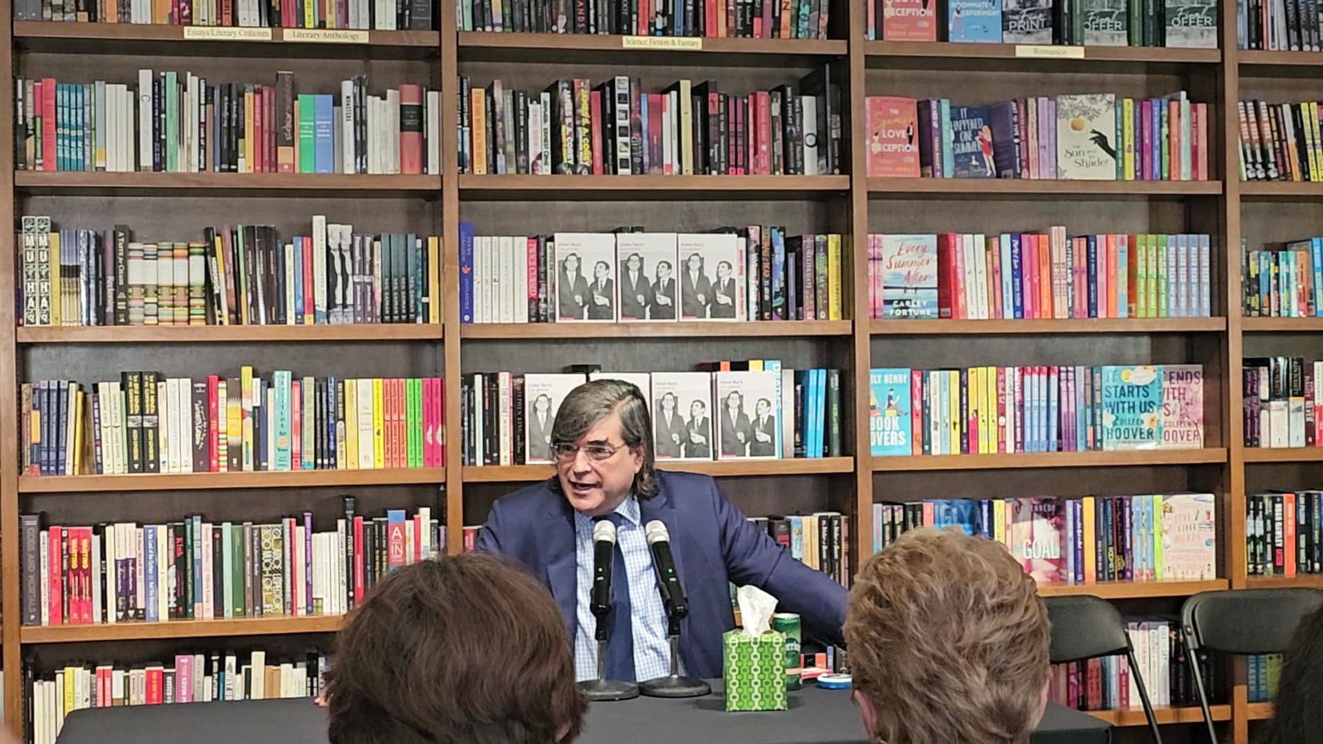 Books & Books interior with author event in Coral Gables