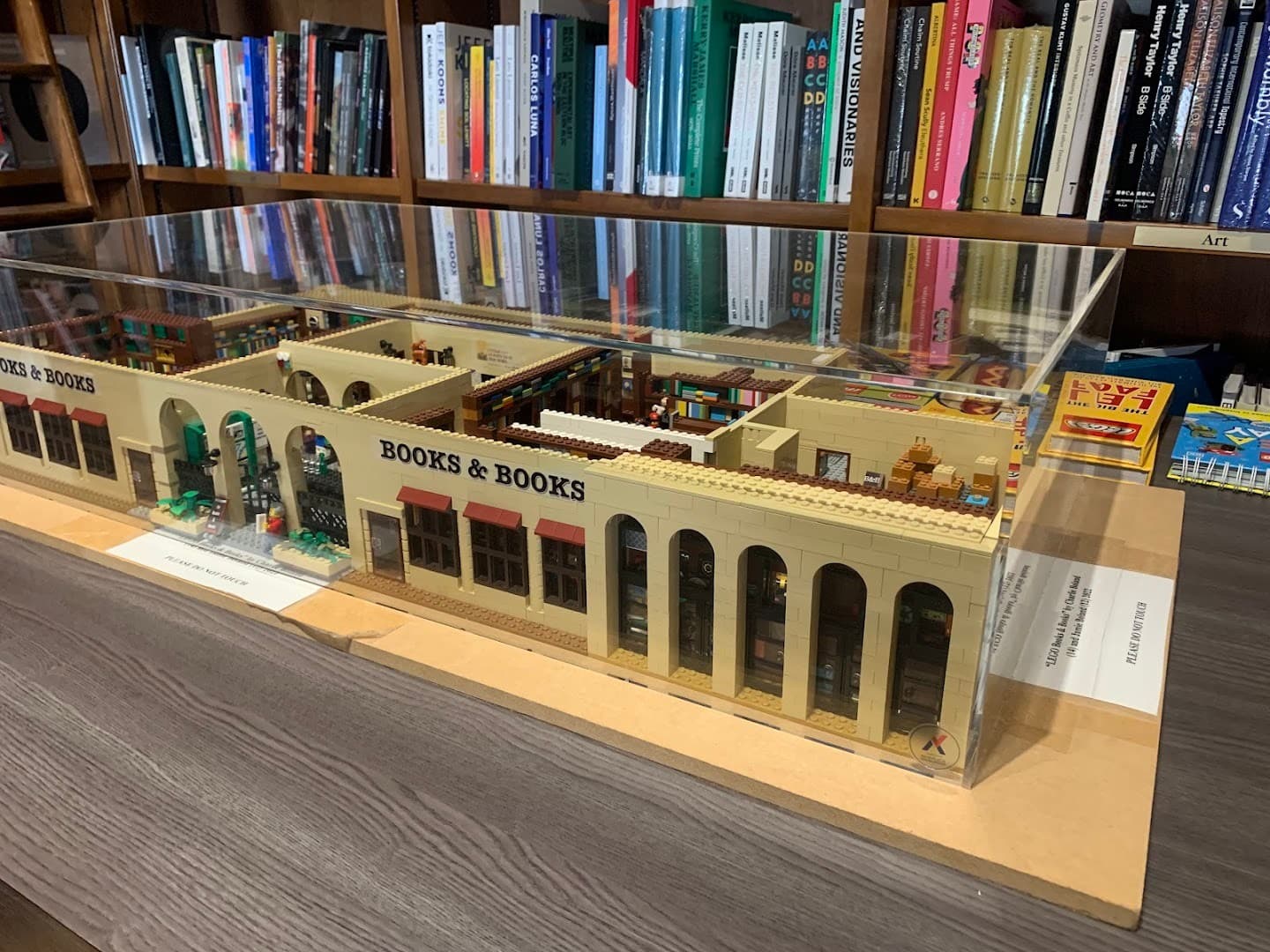 Books & Books interior model in Coral Gables