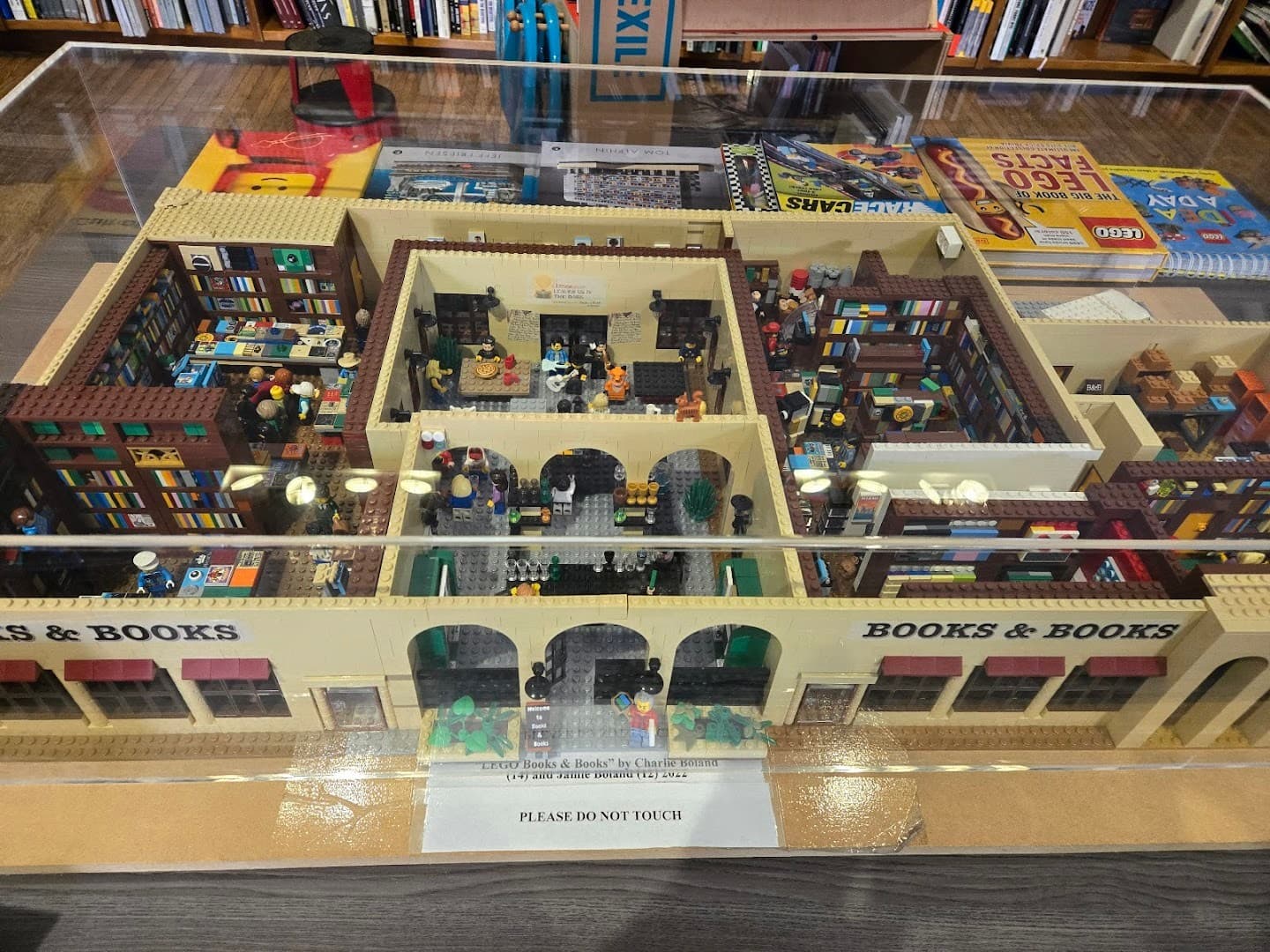 LEGO model of Books & Books in Coral Gables