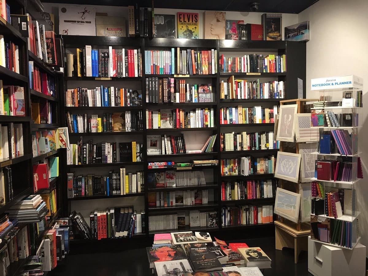 Books & Books interior in Coral Gables filled with books.