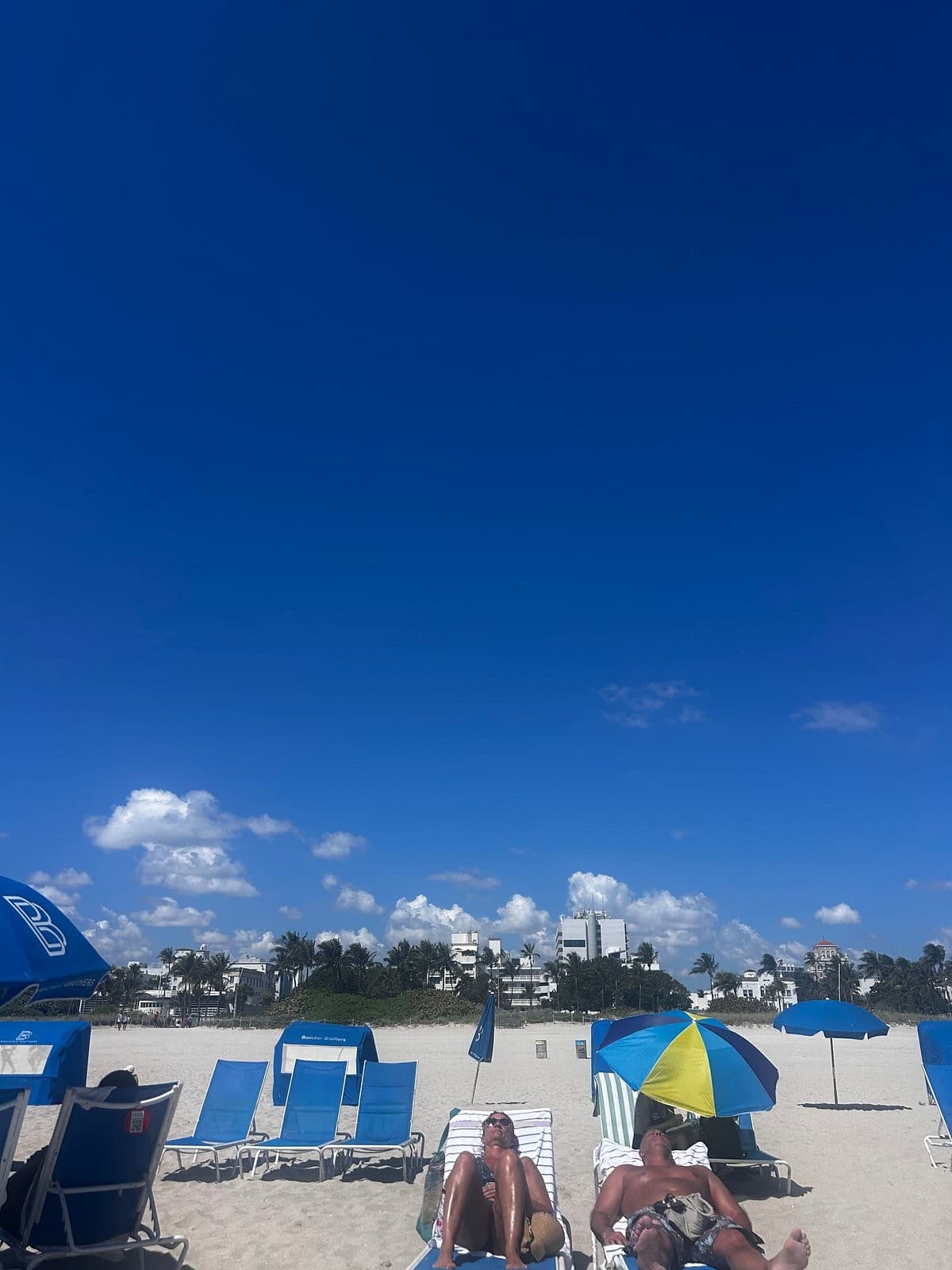 Beach scene at Boucher Brothers Management, Miami Beach