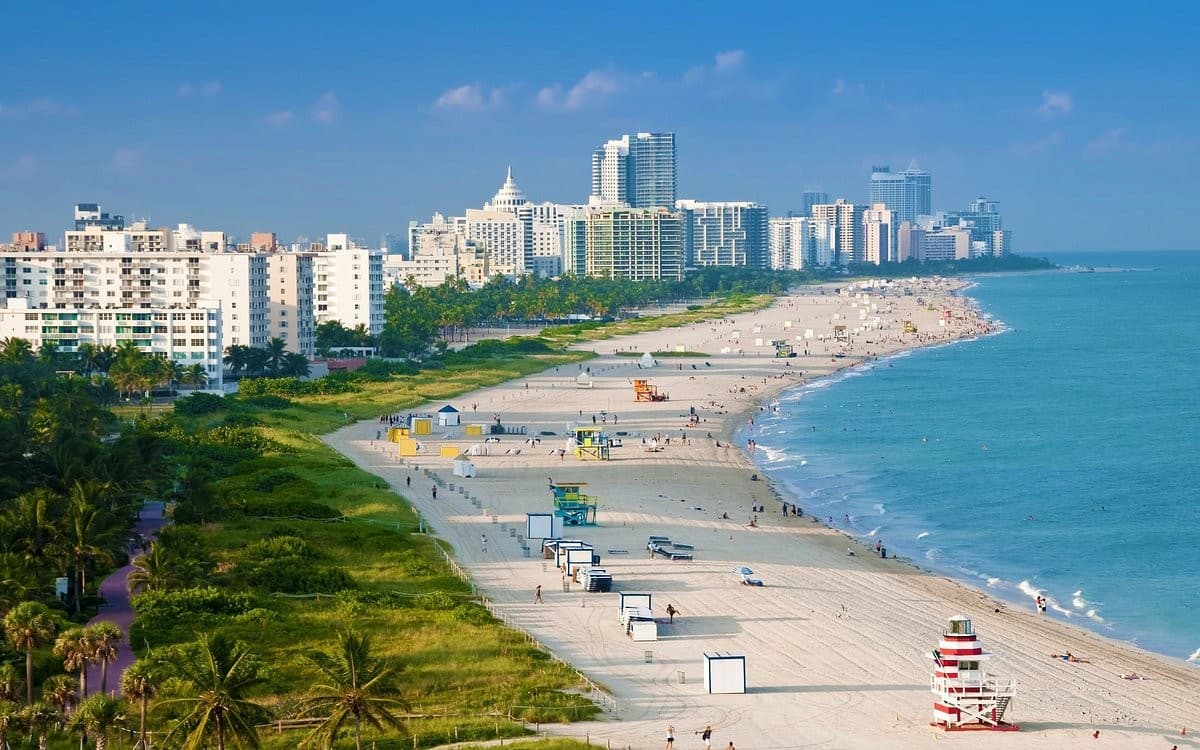 Boucher Brothers Management beach view in Miami Beach