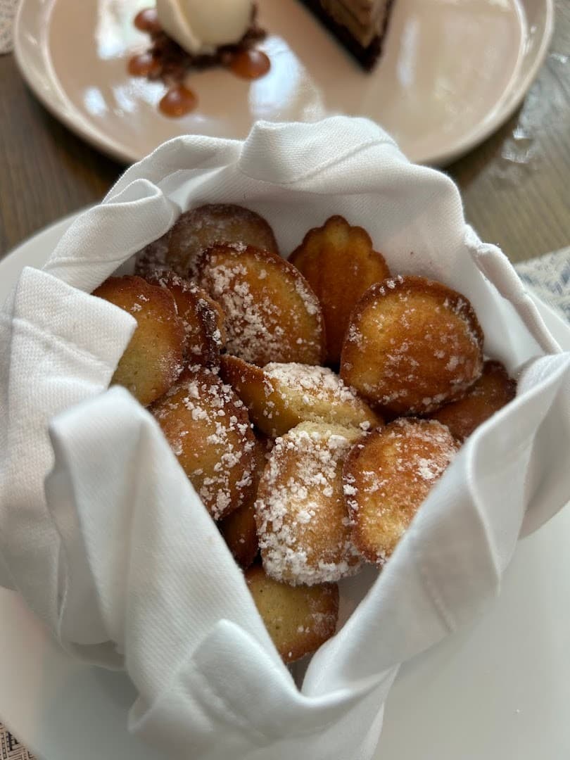 Delicious madeleines at Boulud Sud Miami