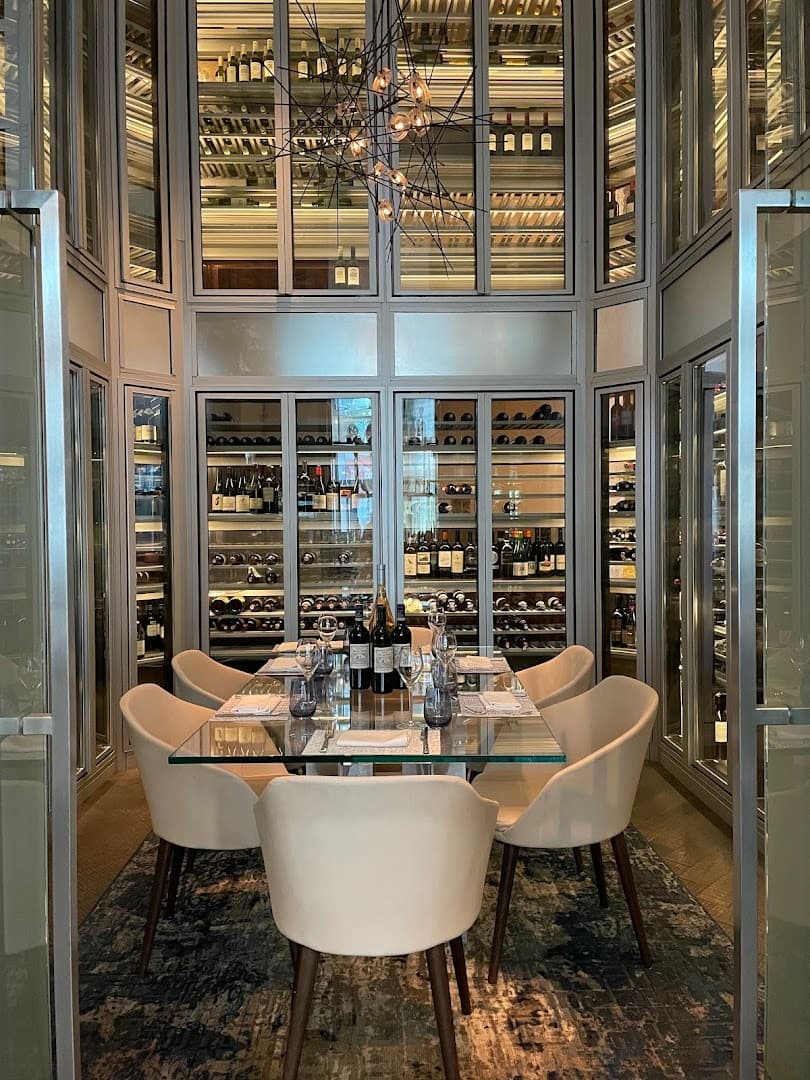 Elegant dining area at Boulud Sud Miami