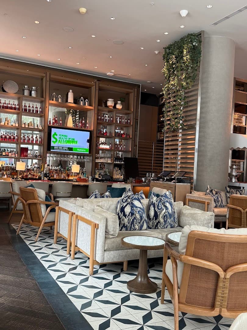 Interior of Boulud Sud Miami restaurant