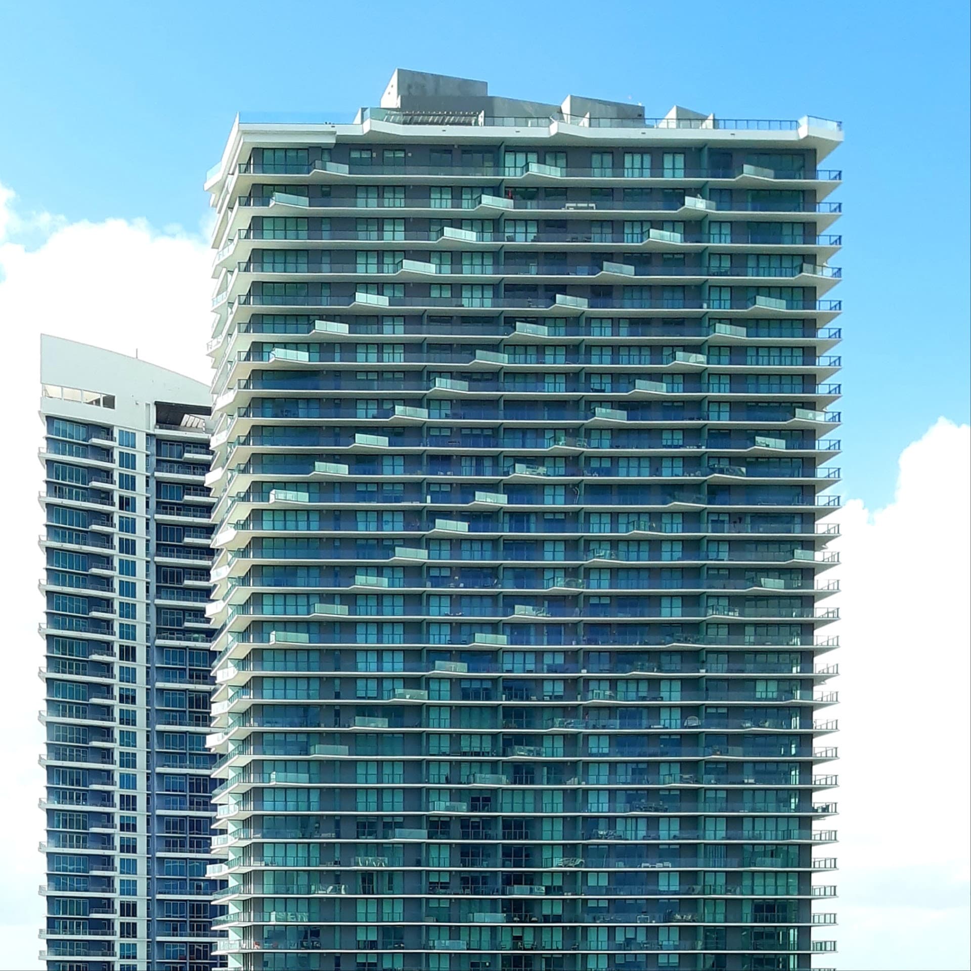 Brickell Arch luxury hotel exterior in Miami