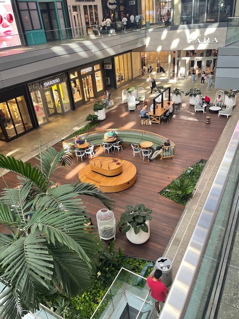 Interior view of Brickell City Centre in Miami