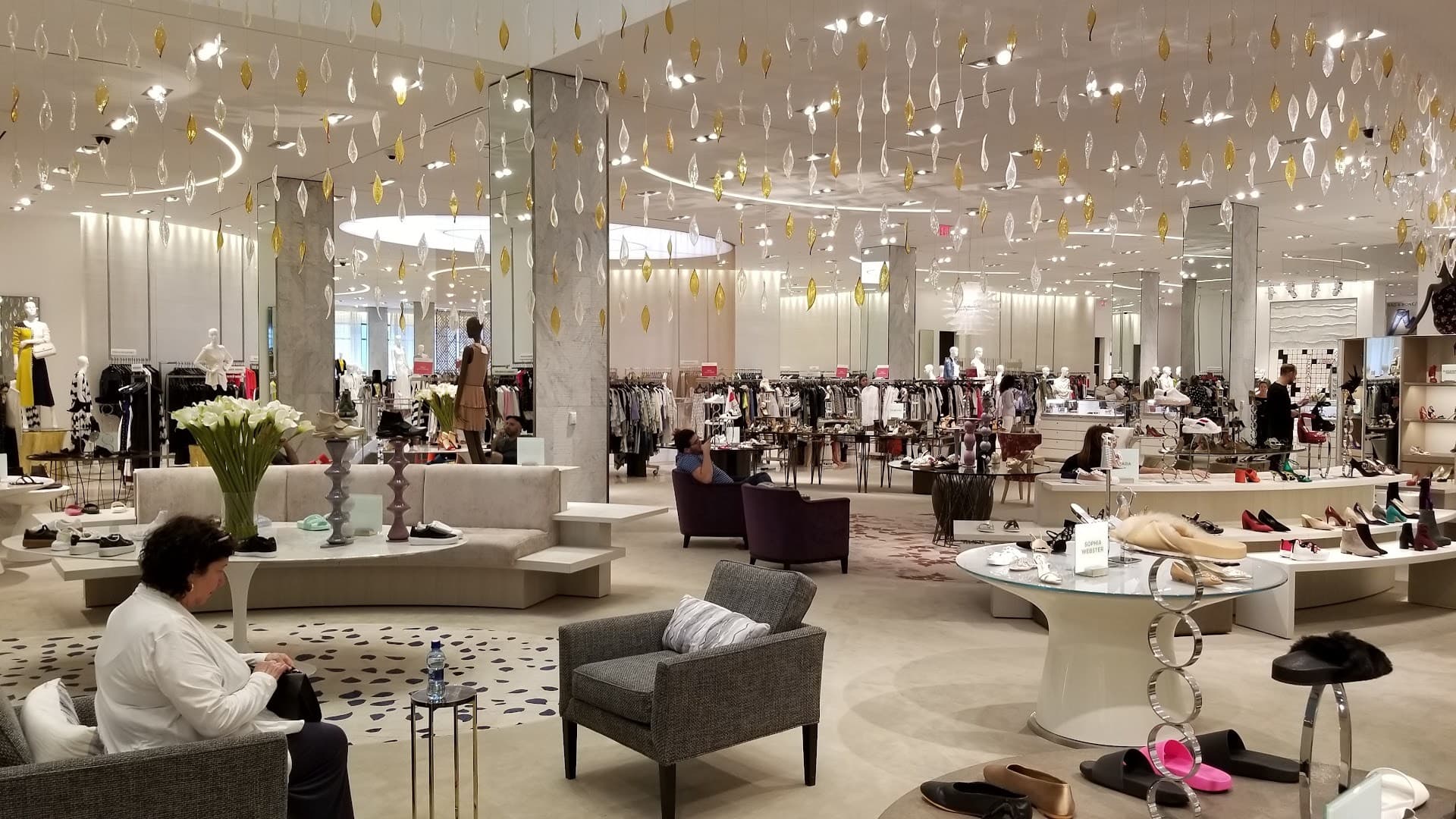 Stylish interior of Brickell City Centre in Miami