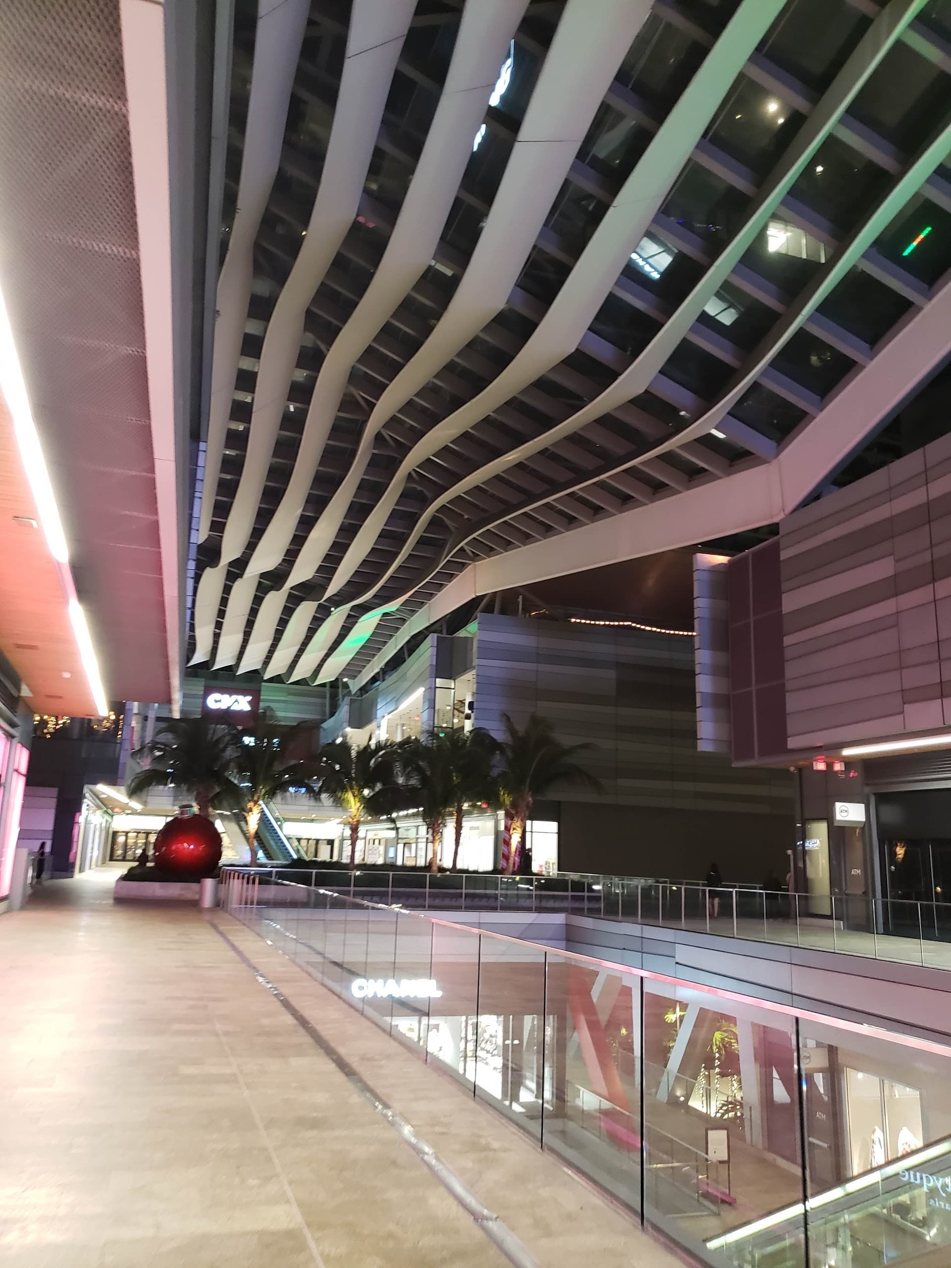 Brickell City Centre interior view in Miami