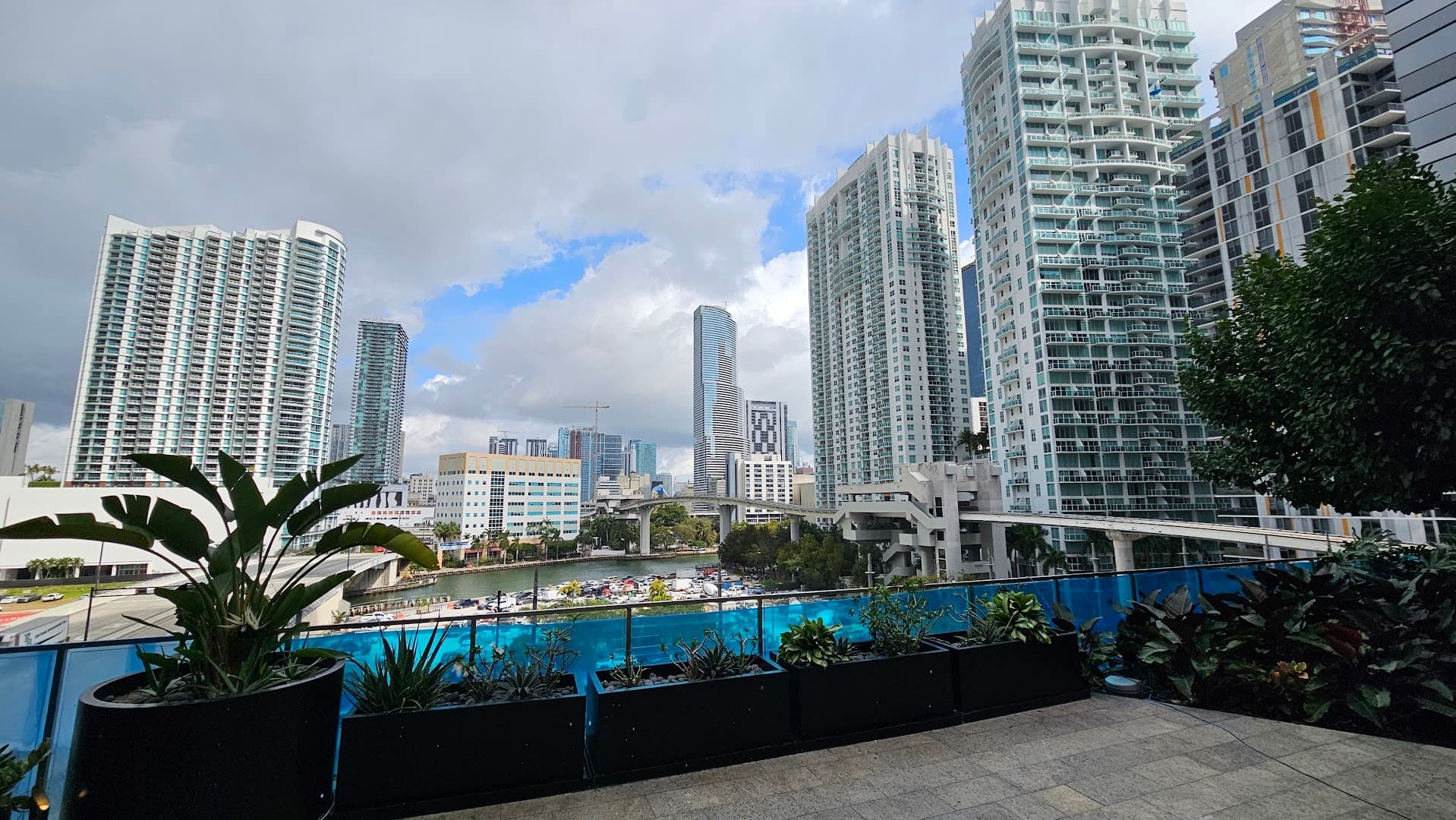 Brickell City Centre skyline view Miami