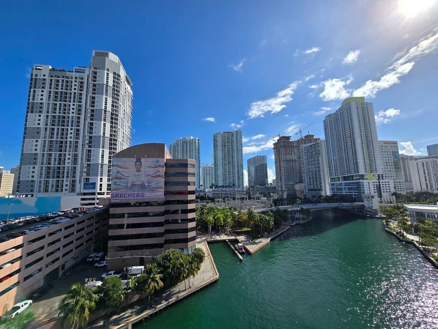 Brickell City Centre skyline view Miami