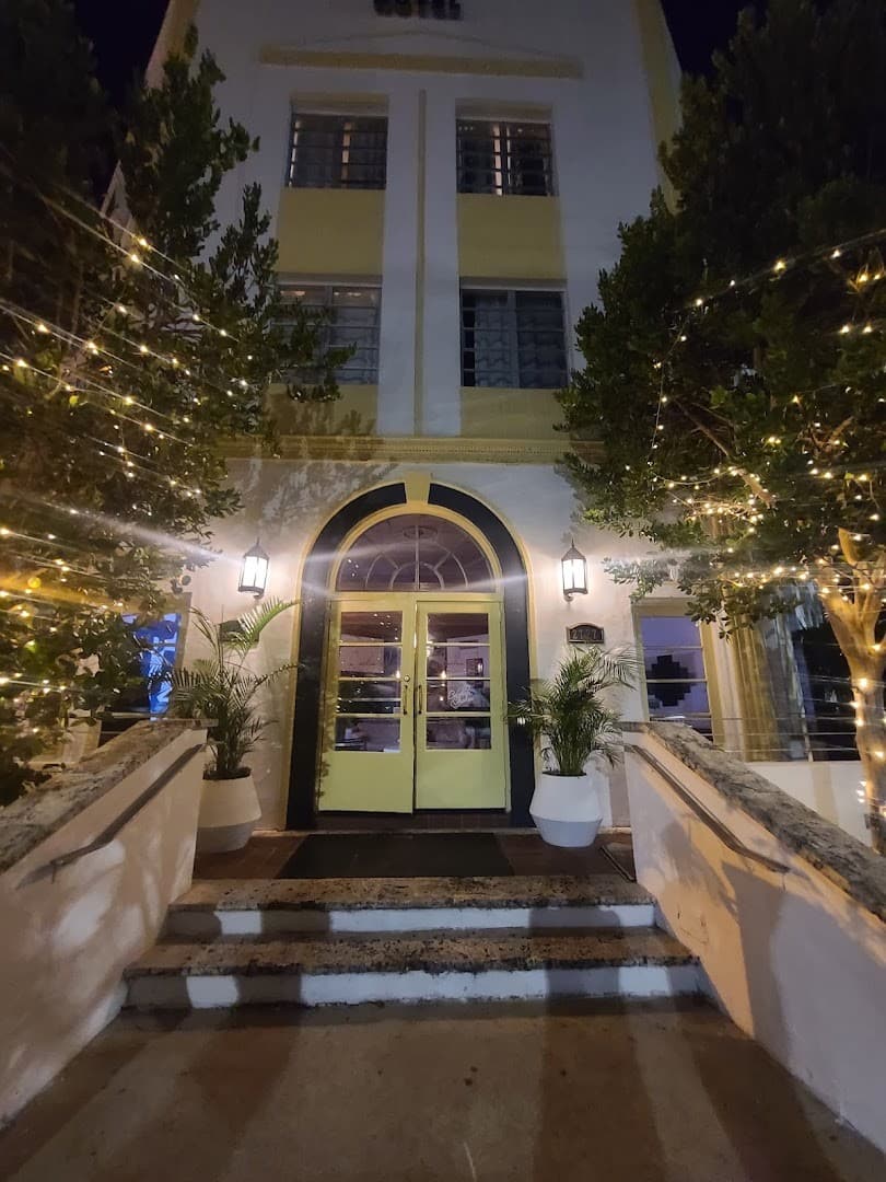Exterior view of Broken Shaker bar in Miami Beach