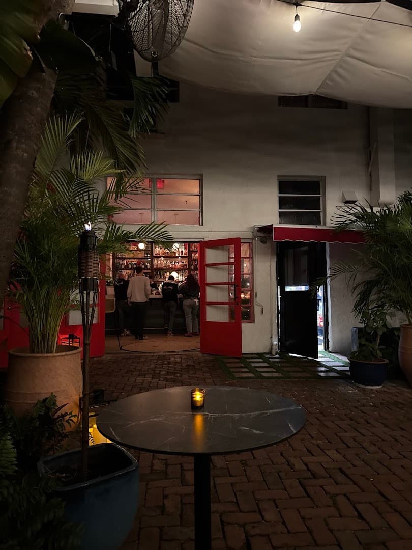 Broken Shaker outdoor seating area in Miami Beach