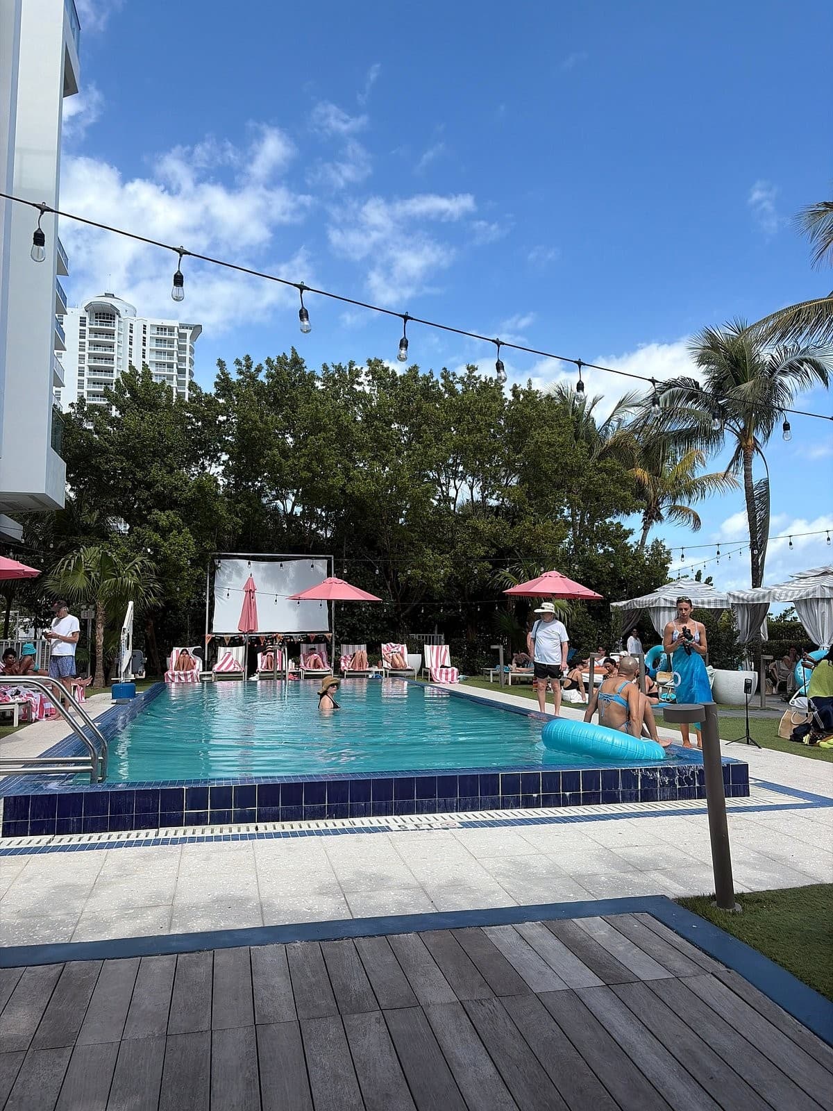 Cadillac Hotel & Beach Club pool scene in Miami Beach