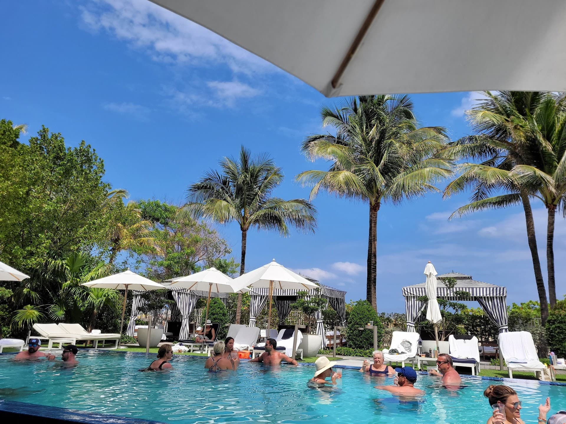 Cadillac Hotel & Beach Club pool area in Miami Beach