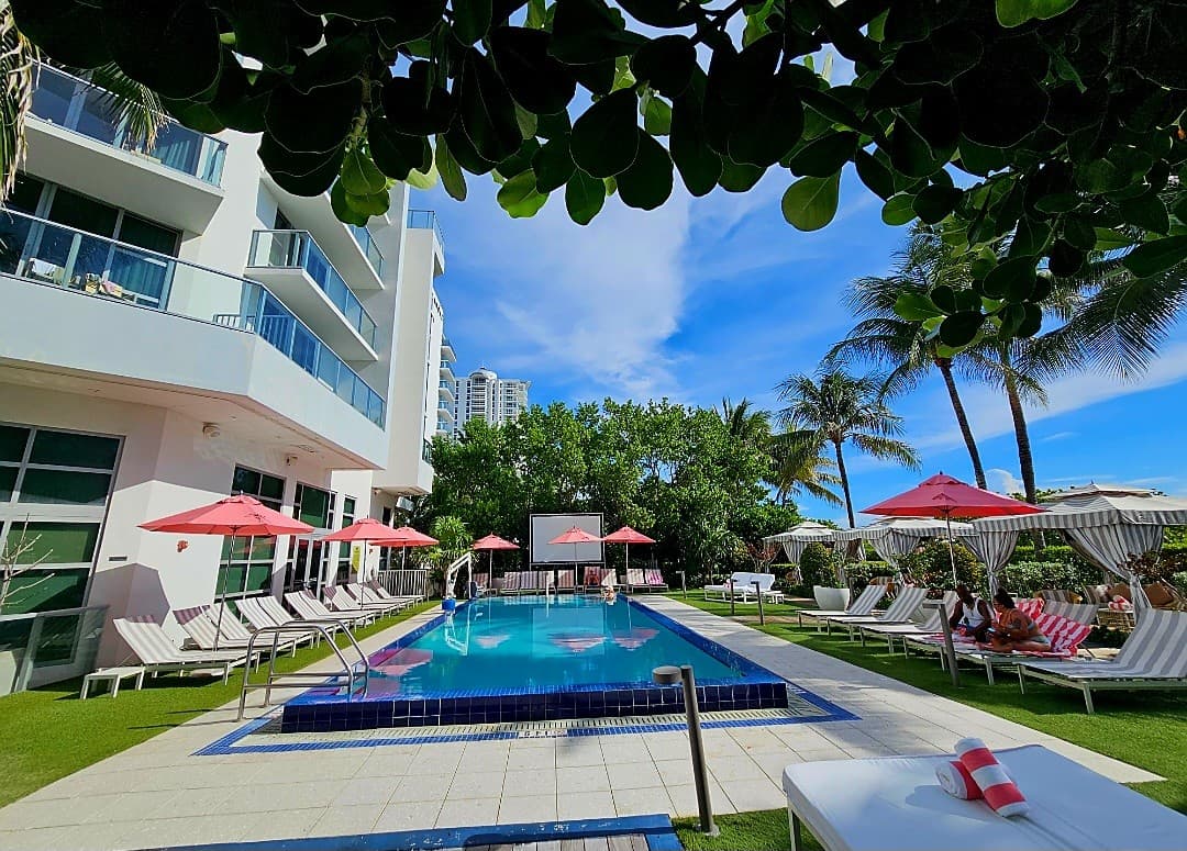 Cadillac Hotel & Beach Club pool area in Miami Beach
