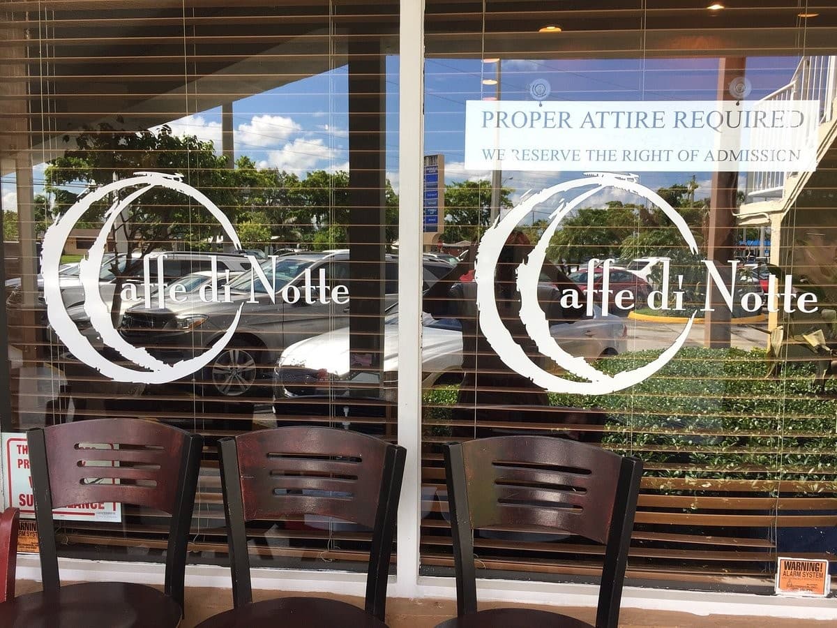 Caffe di Notte exterior view in Miami