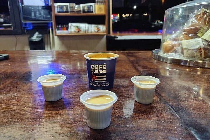 Café Cubano served at CALLE OCHO MIAMI in Miami