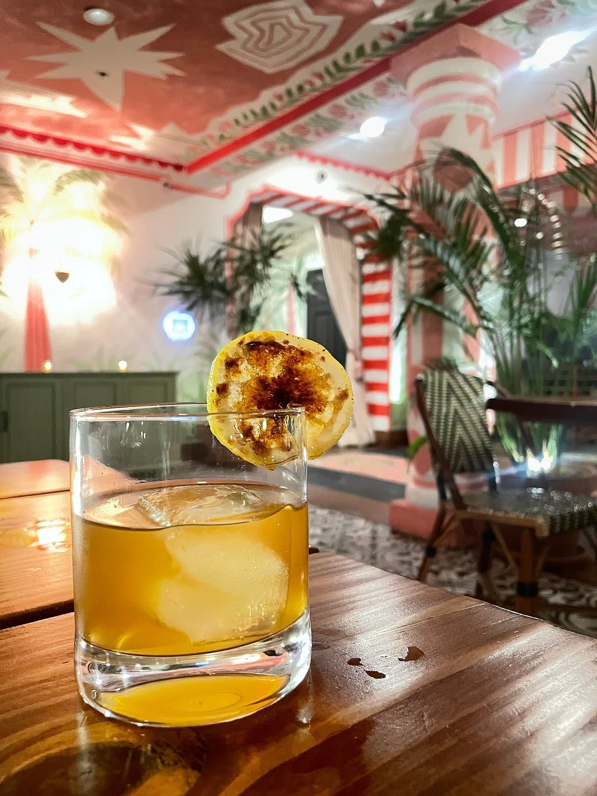 Cocktail at Campo Casa Faena in Miami Beach