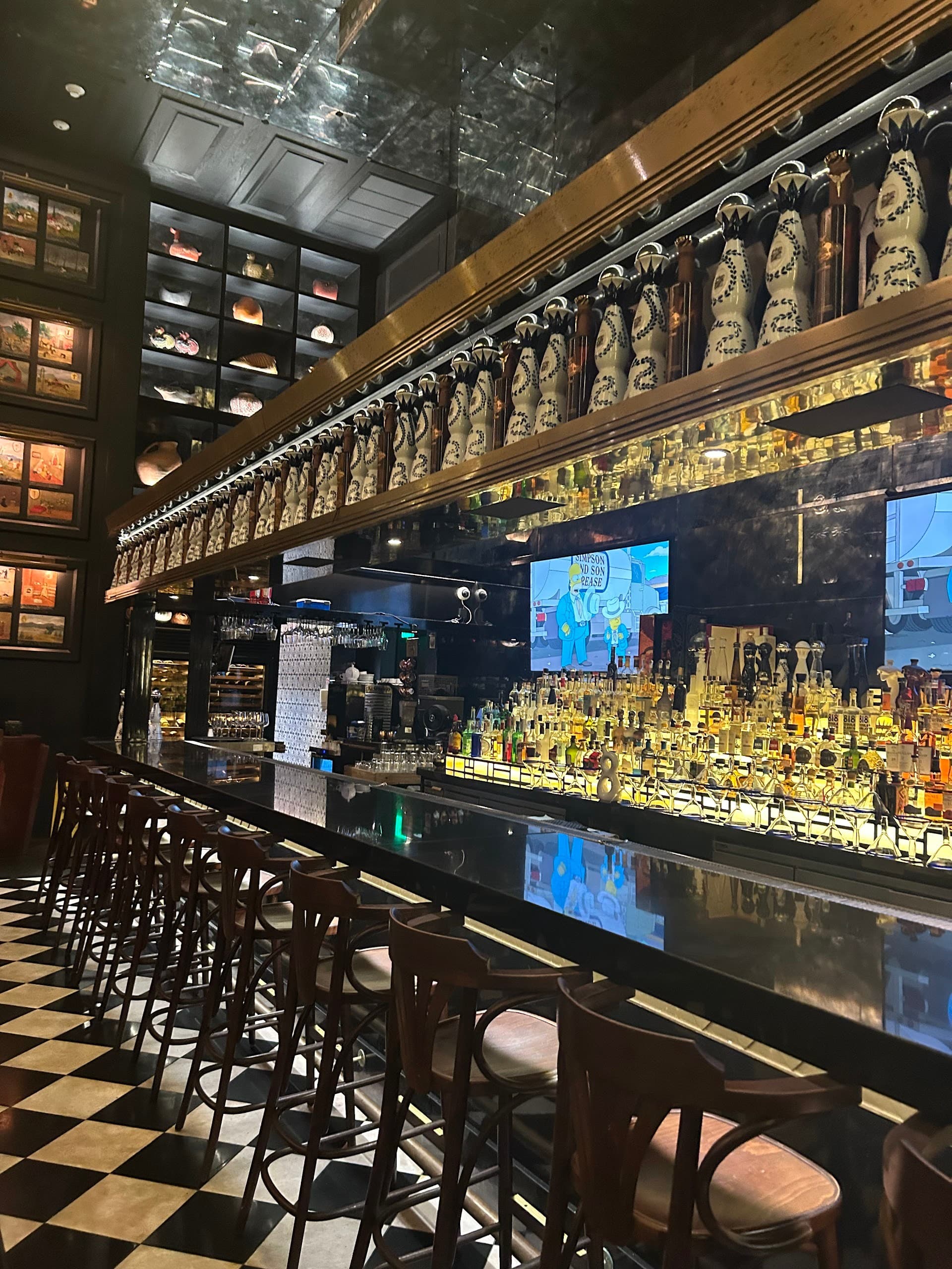 Cantina La Veinte interior bar scene in Miami