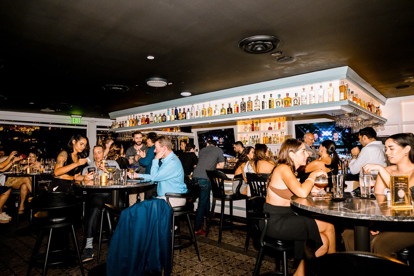 Cantina La Veinte bar scene in Miami